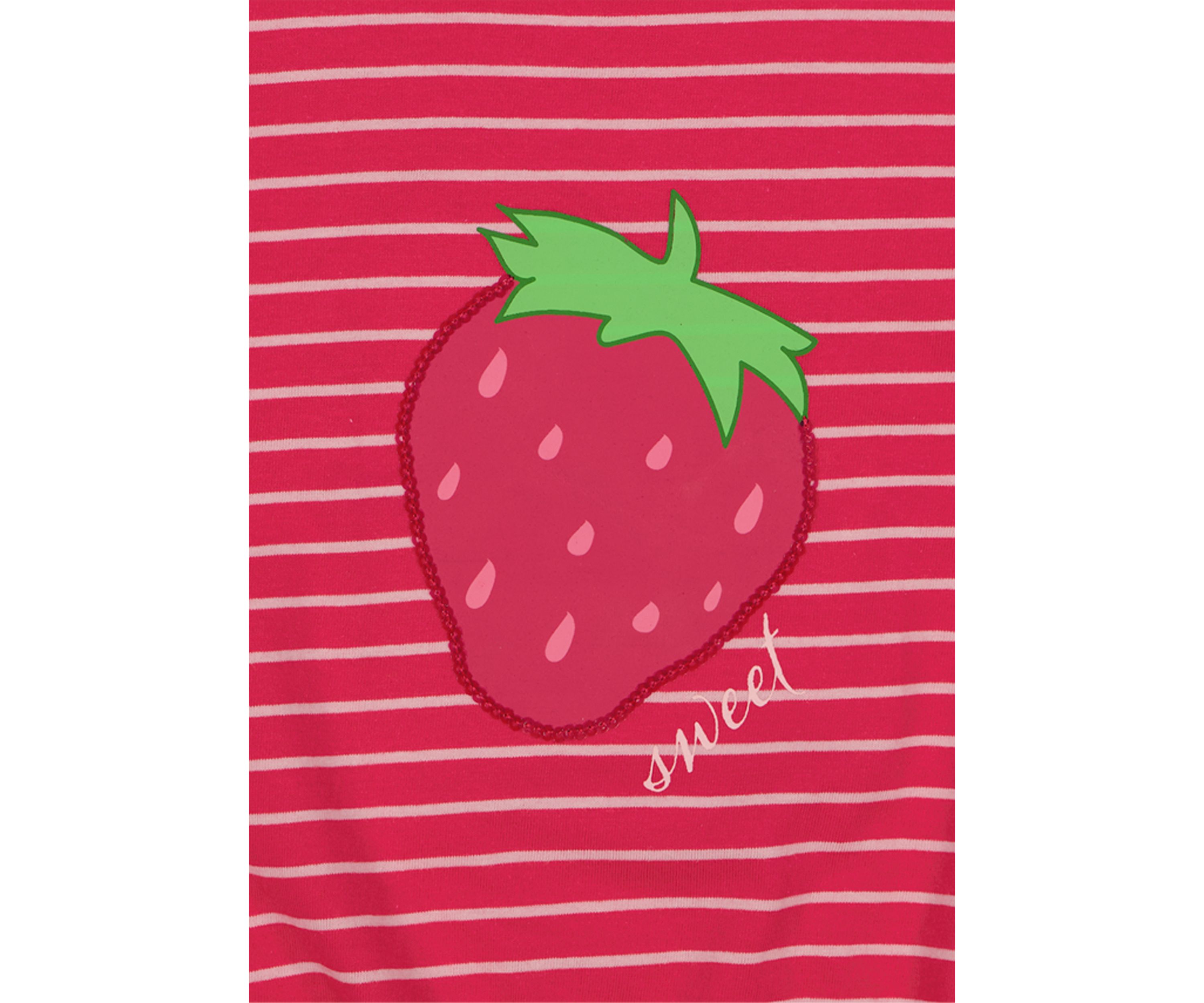 Baby Girls Strawberry Gauze Jogger Set