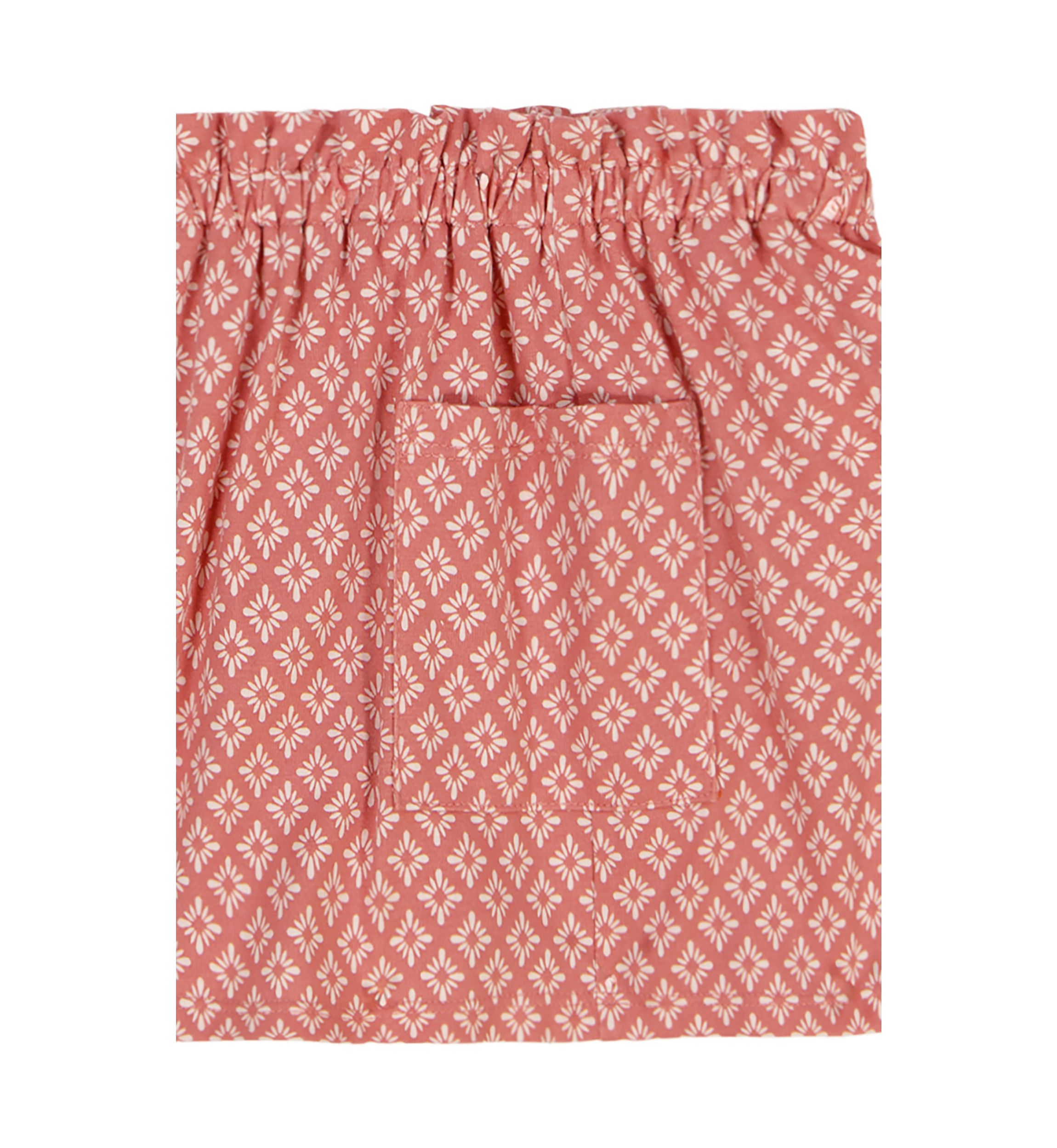 Baby Girls Giraffe Printed Tank Top and Shorts Set