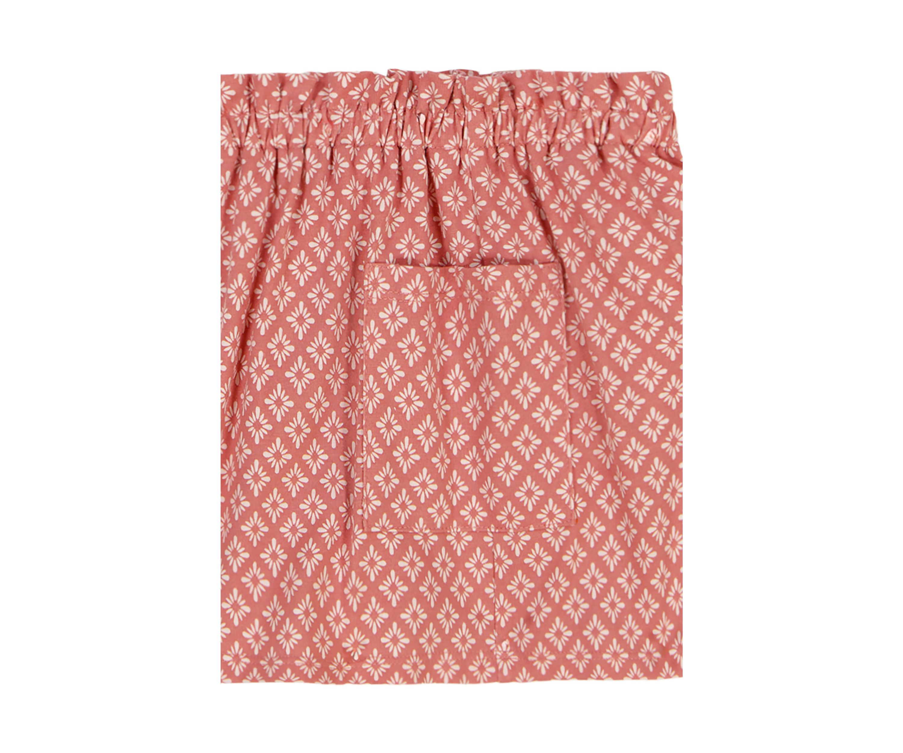 Baby Girls Giraffe Printed Tank Top and Shorts Set