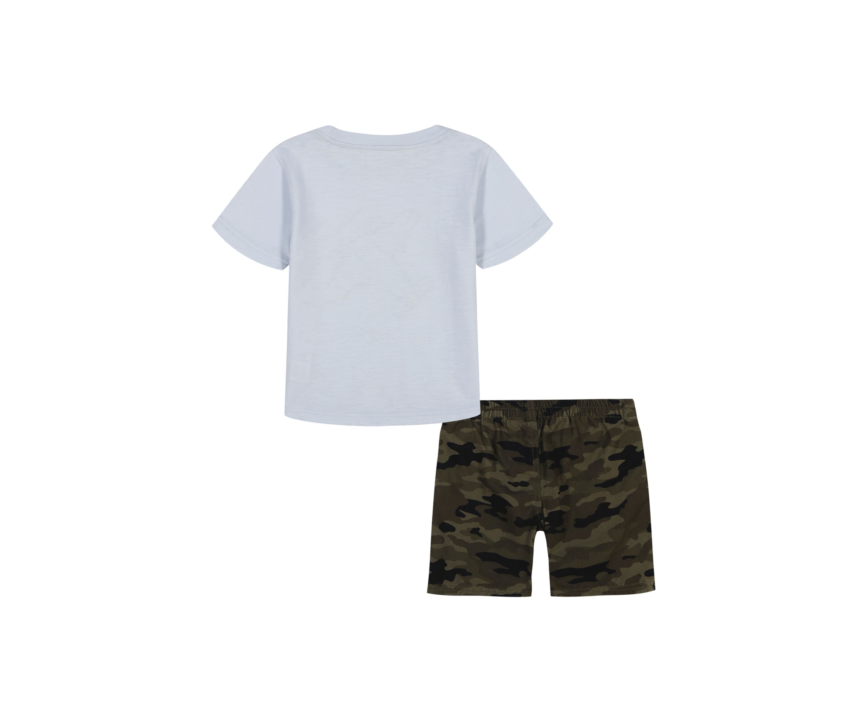 Toddler Boys Plane Appliqué Short Set