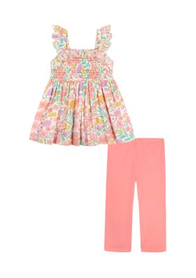 Kids Headquarters Baby Girls Legging Set, 18 Months