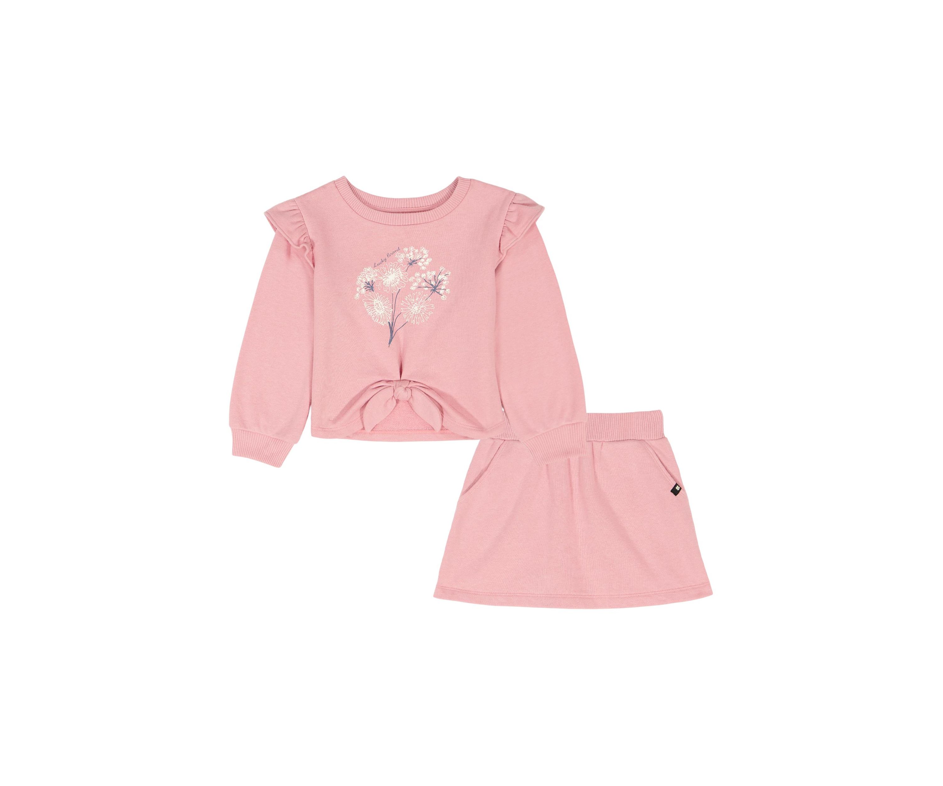 Toddler Girls 2 Piece Skirt Set