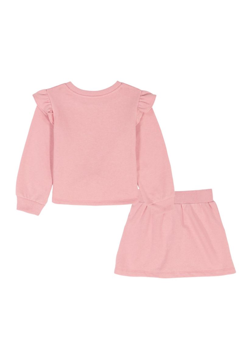 Toddler Girls 2 Piece Skirt Set