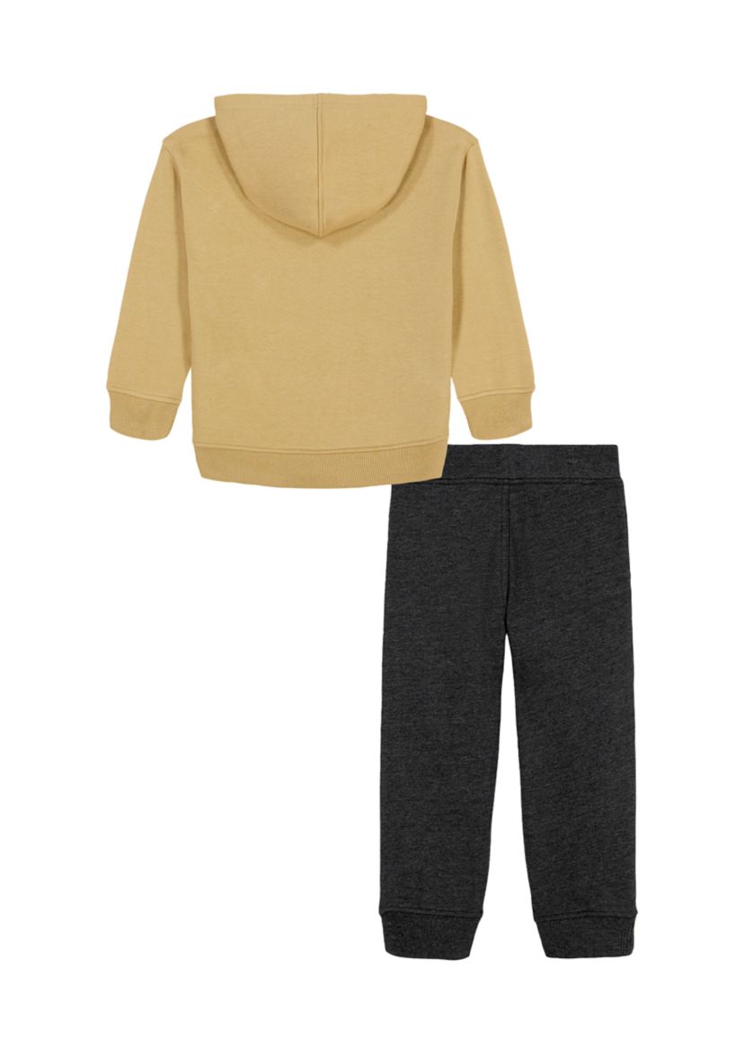 Boys 4-7 Fleece Hoodie and Jogger Pants Set