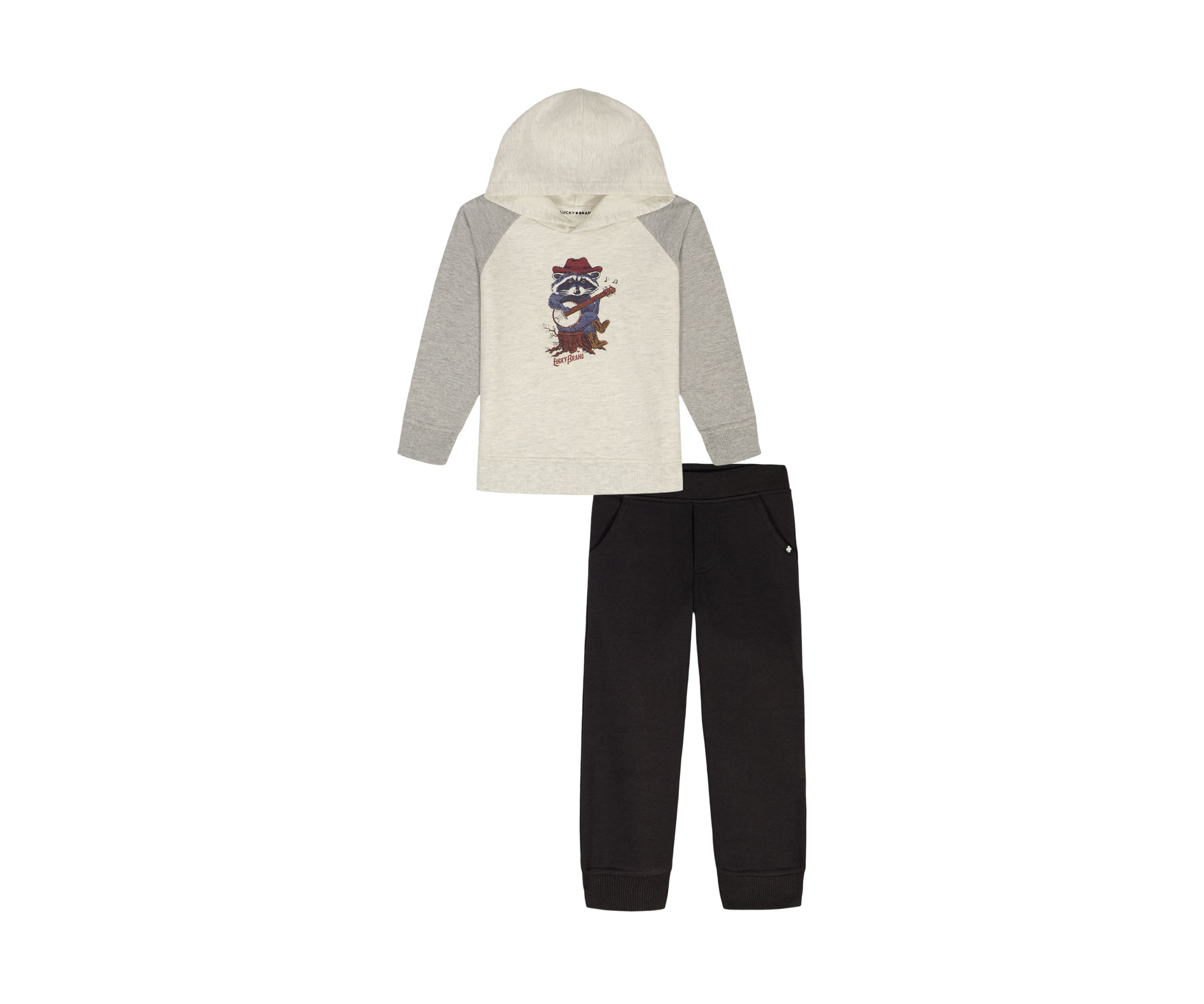 Toddler Boys Two Piece Fleece Jogger Set