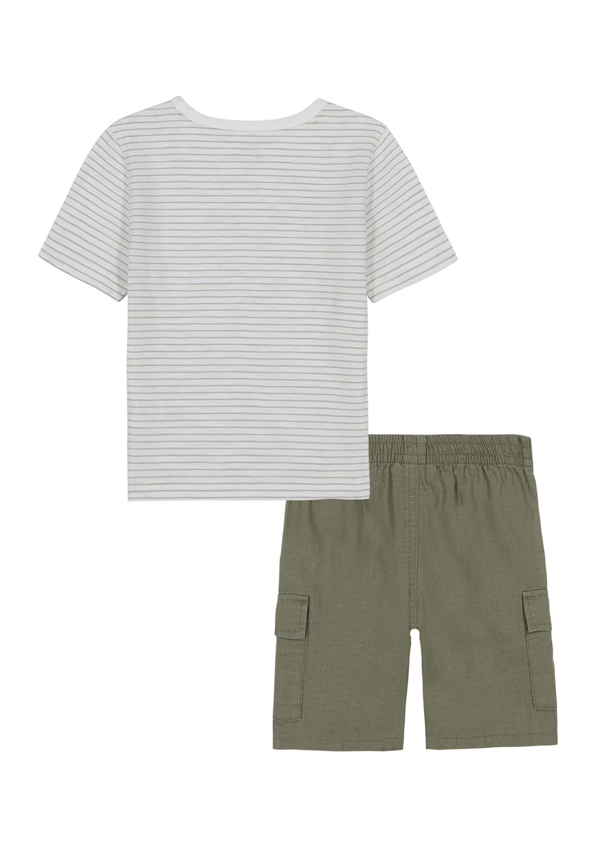 Toddler Boys Henley T-Shirt and Shorts