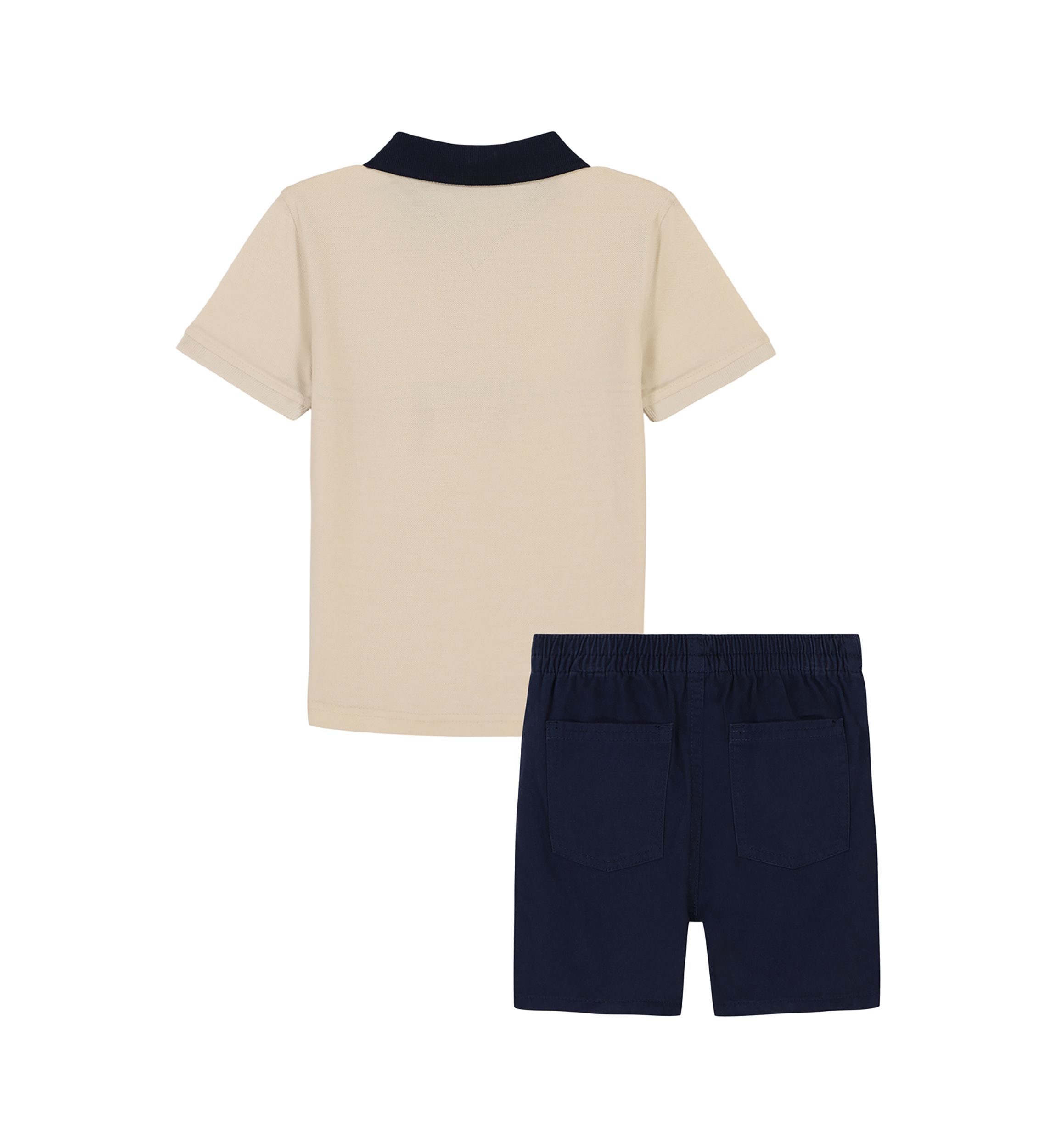 Toddler Boys Polo Shirt and Shorts Set
