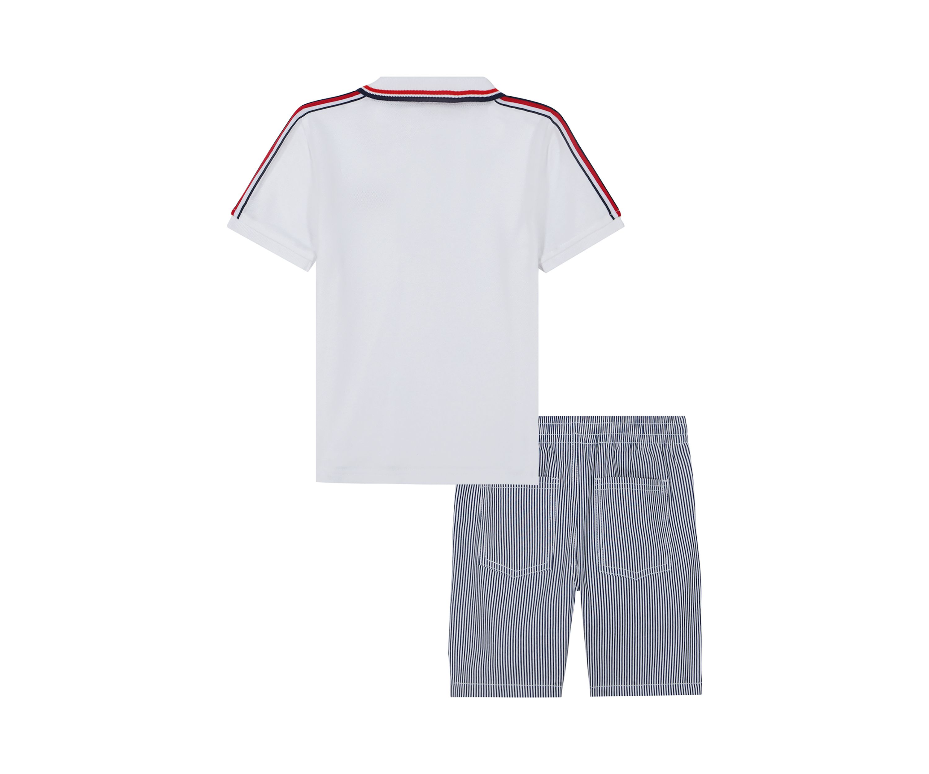 Toddler Boys 2 Piece Polo Shorts Set