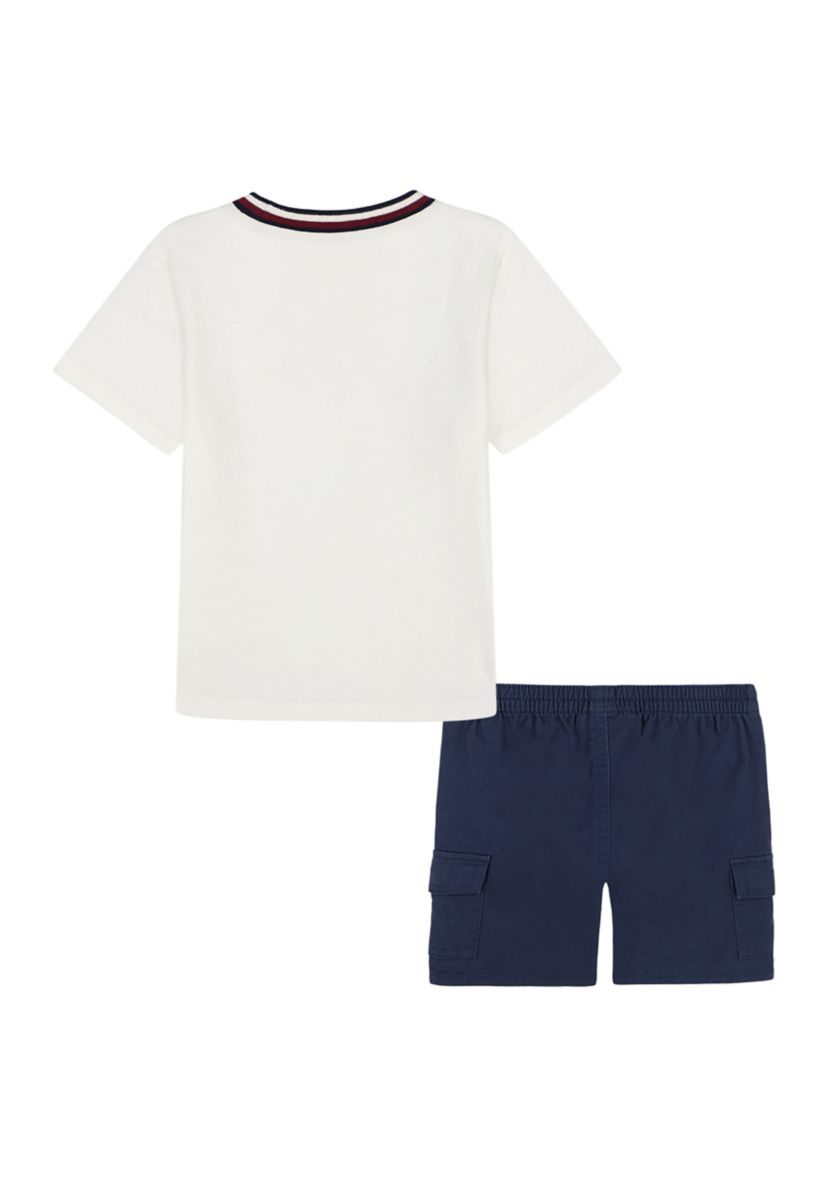 Toddler Boys Graphic T-Shirt and Shorts Set