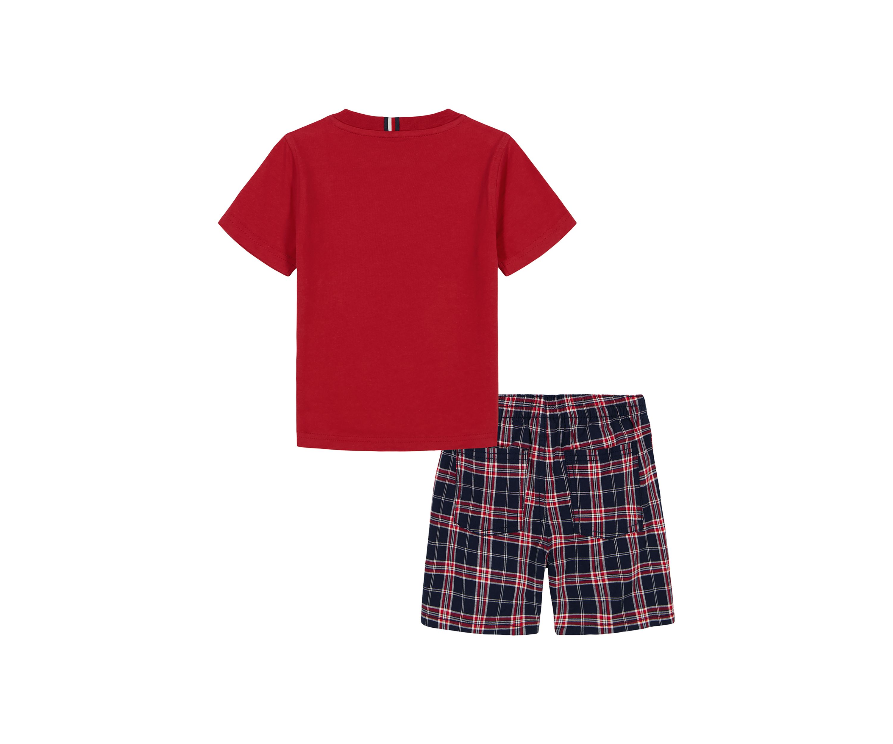 Toddler Boys Graphic T-Shirt and Printed Shorts Set