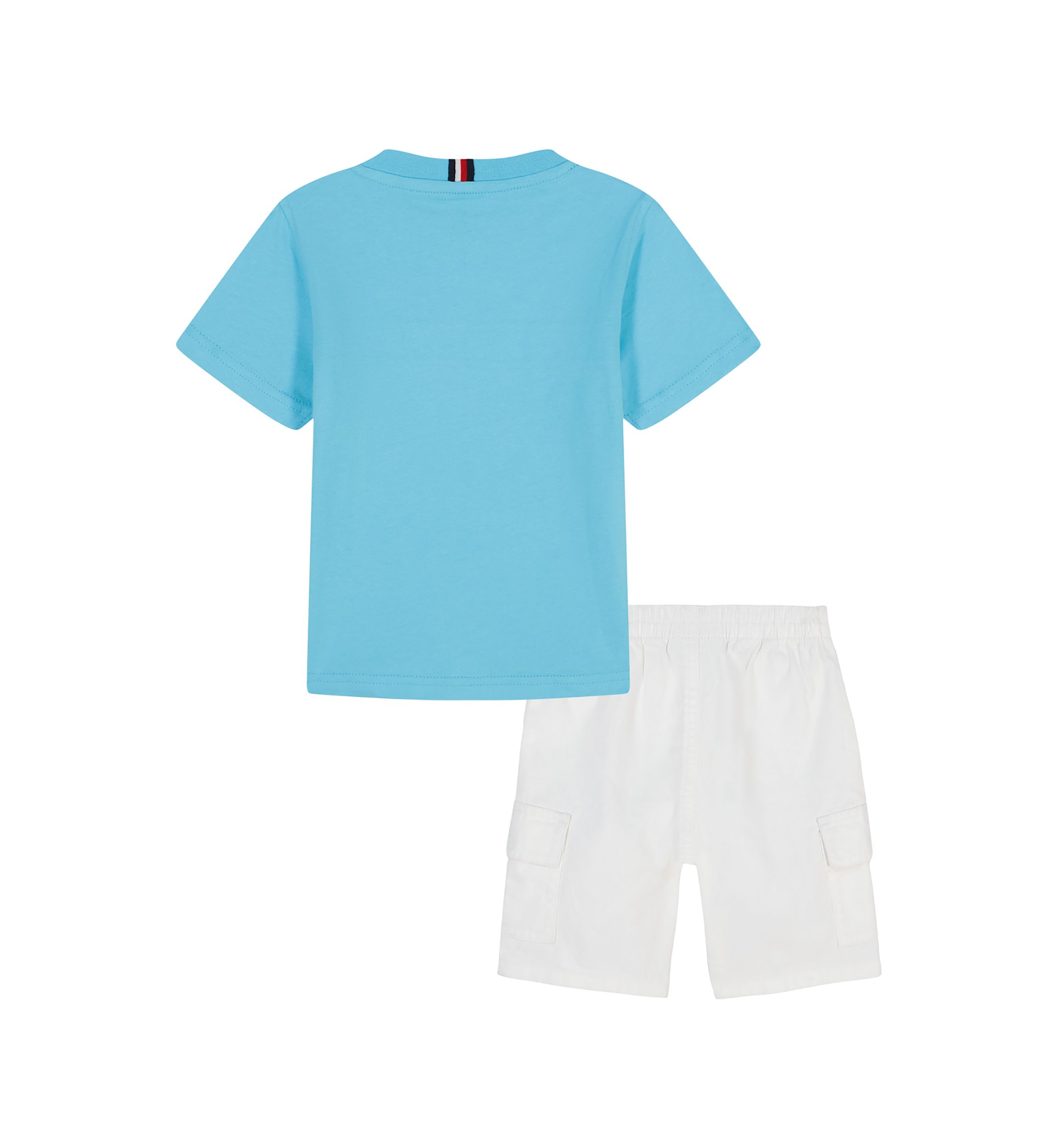 Toddler Boys Woven T-Shirt and Shorts Set