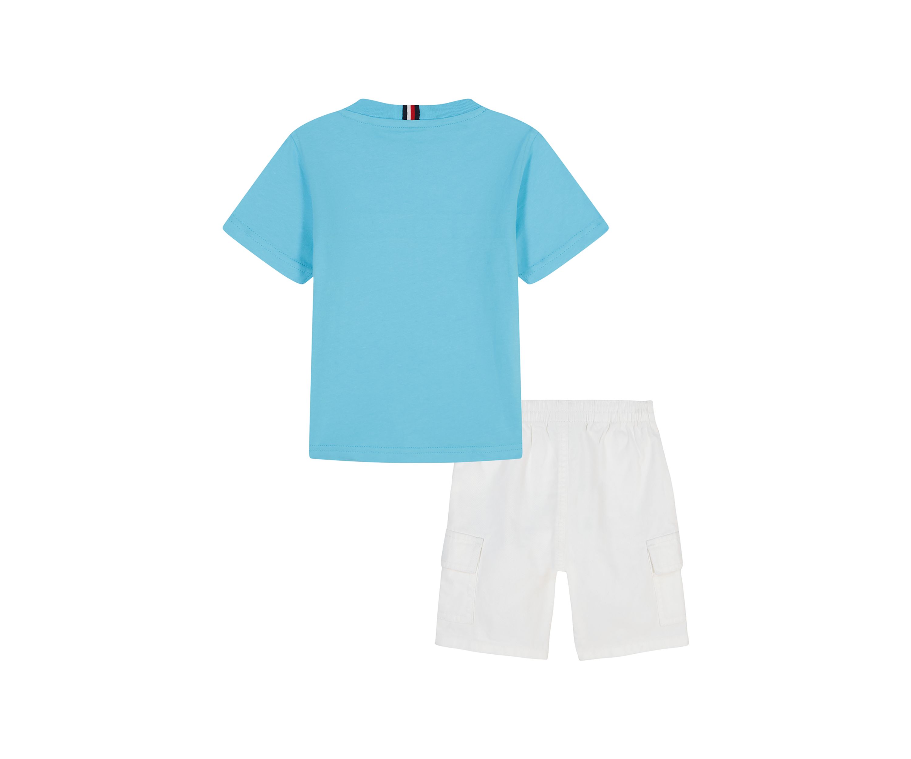 Toddler Boys Woven T-Shirt and Shorts Set