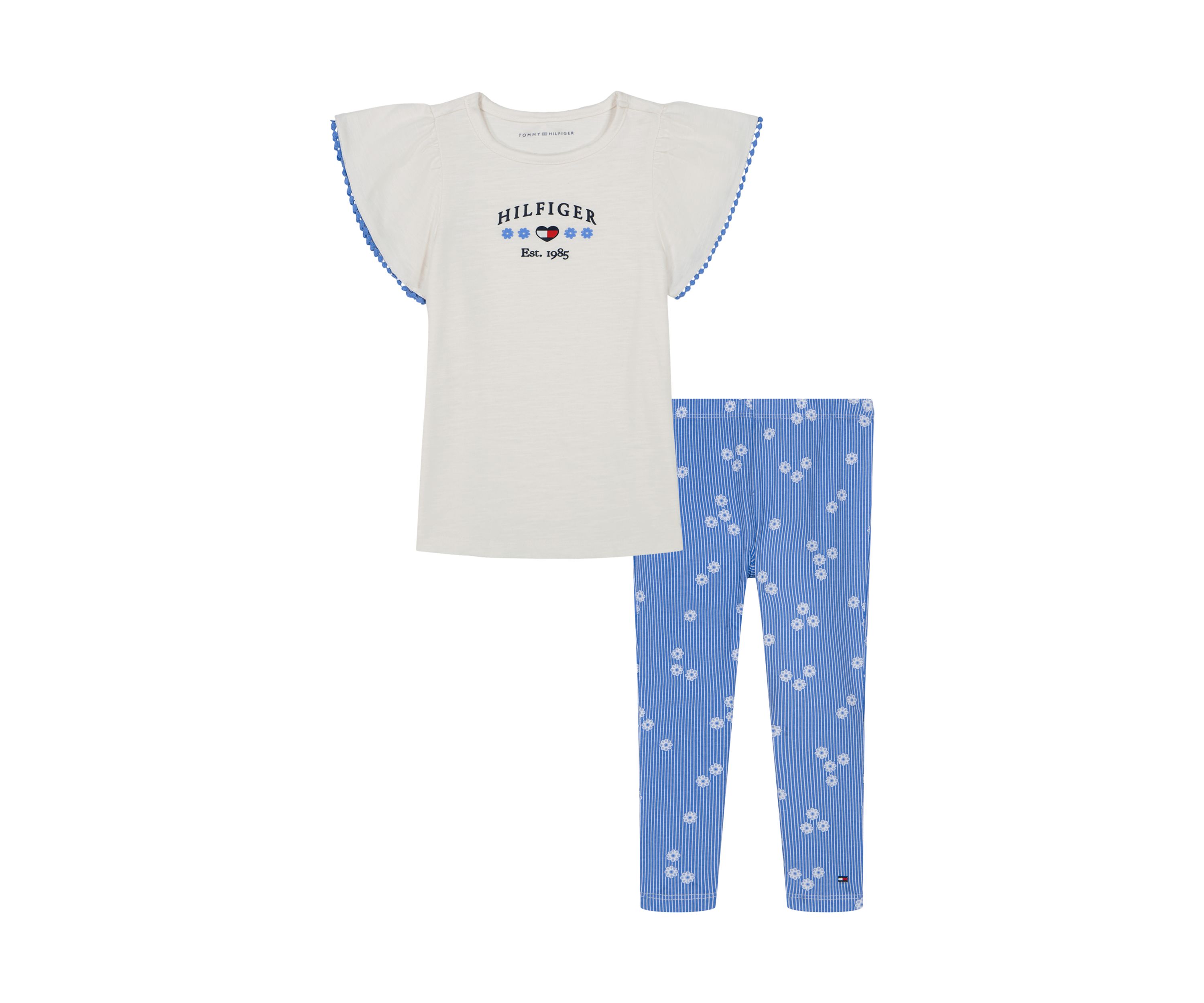 Toddler Girls 2 Piece Knit Leggings Set