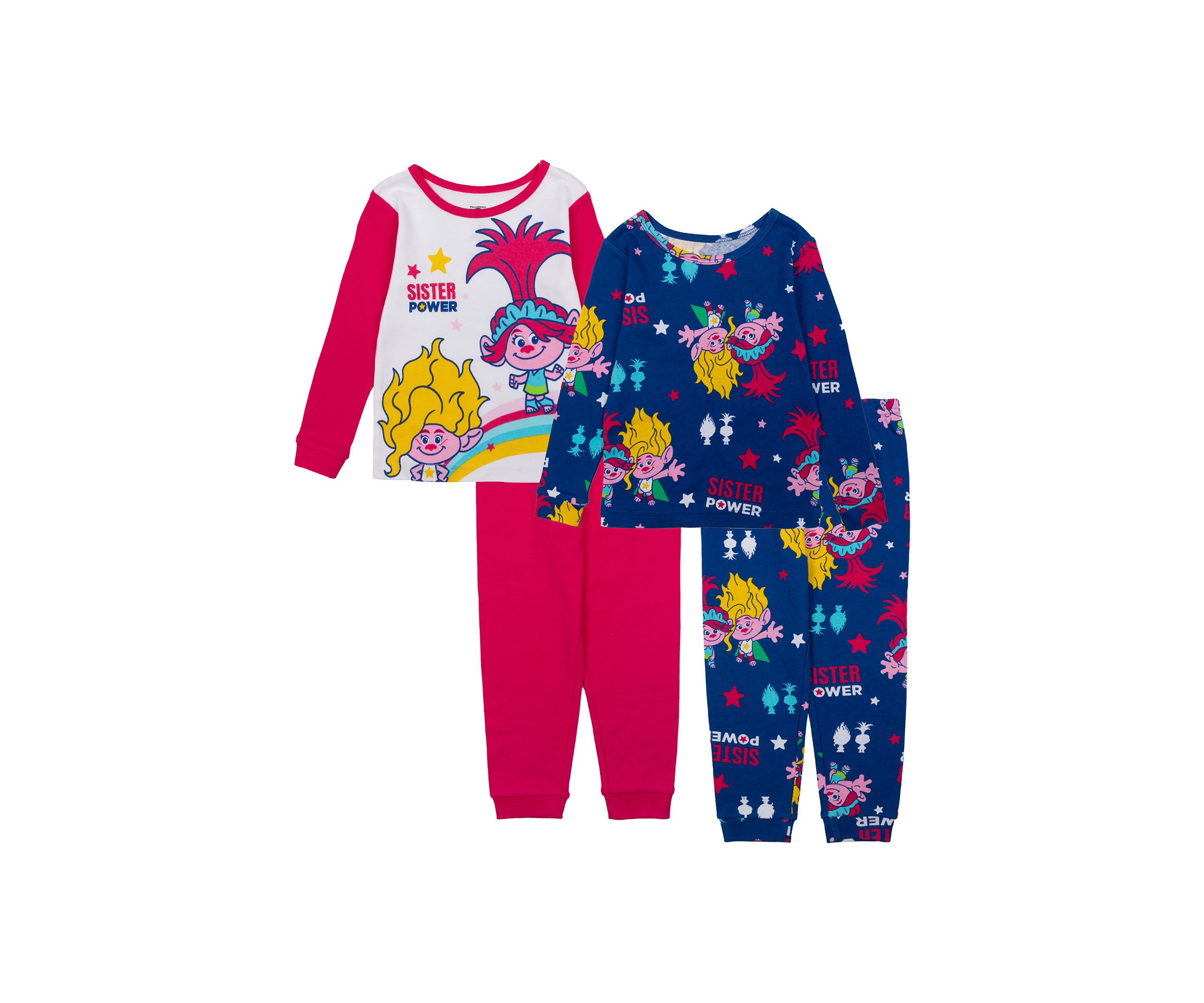 Toddler Girls Printed Pajama Set