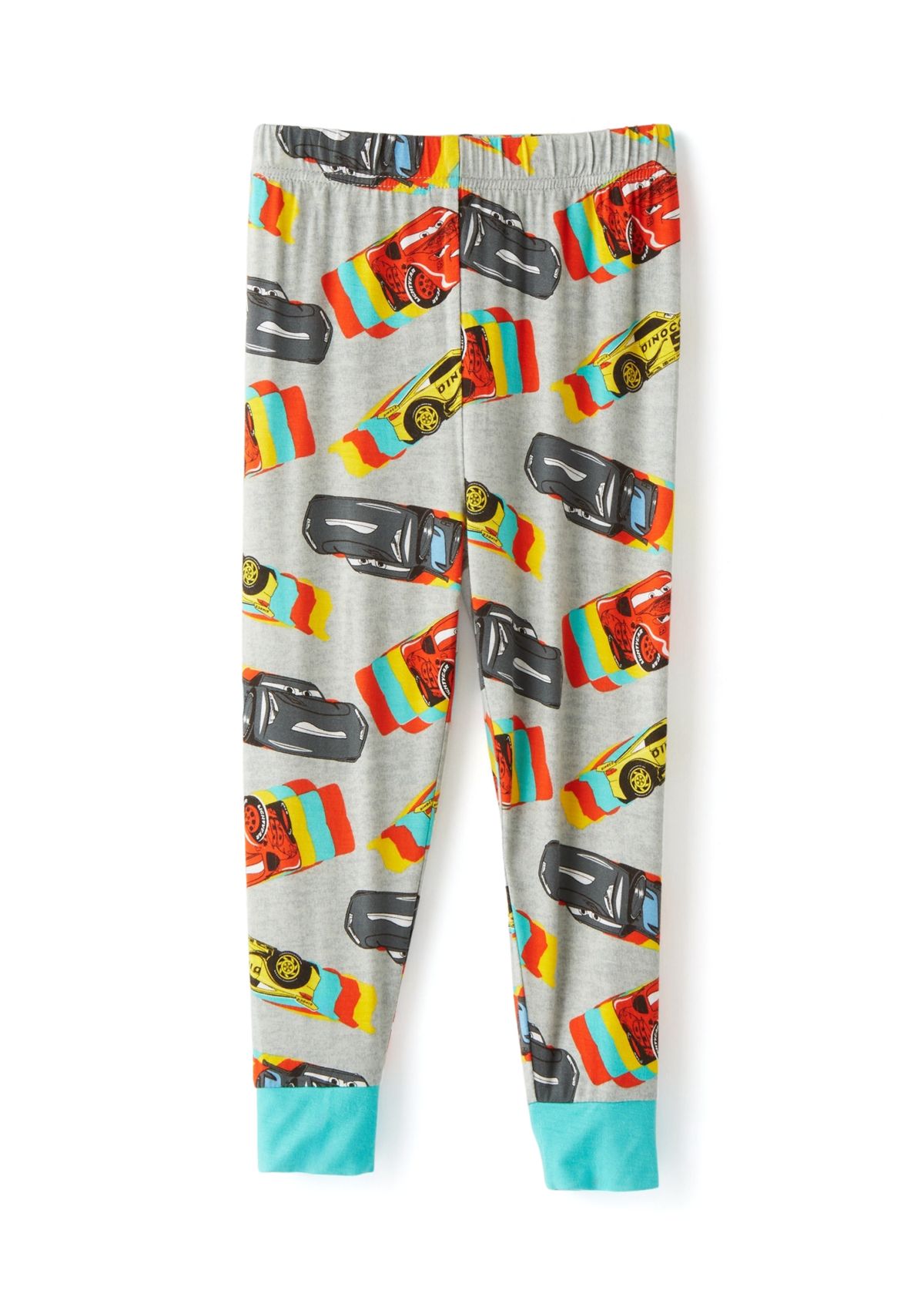 Toddler Boys Racing Cars T-Shirt and Pants Pajama Set