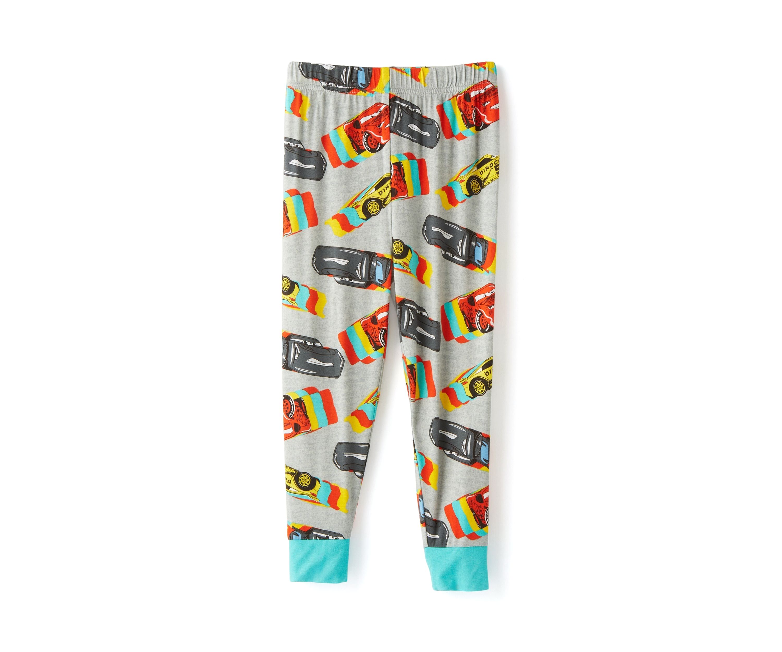 Toddler Boys Racing Cars T-Shirt and Pants Pajama Set