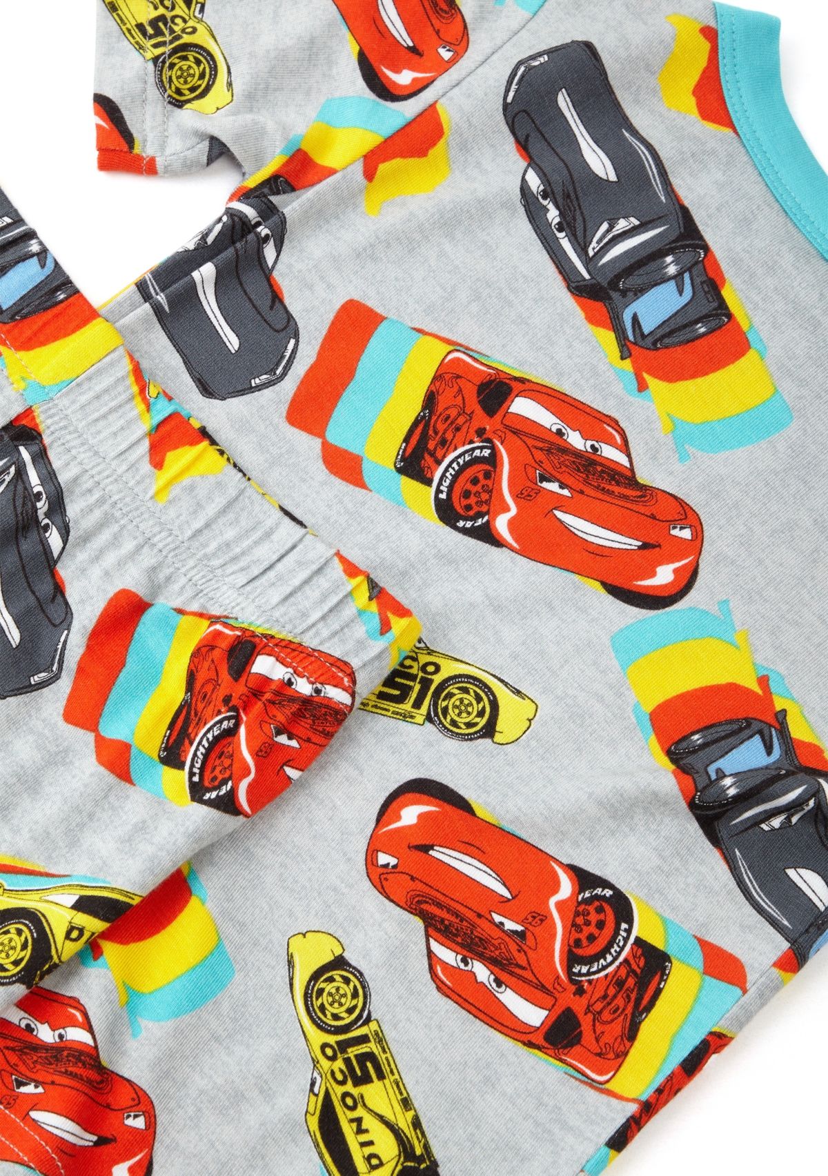 Toddler Boys Racing Cars T-Shirt and Pants Pajama Set