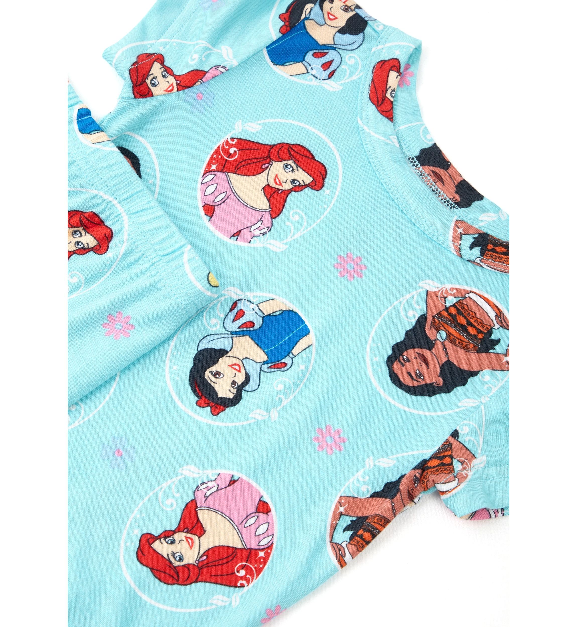 Toddler Girls Princess Printed Pajama Set
