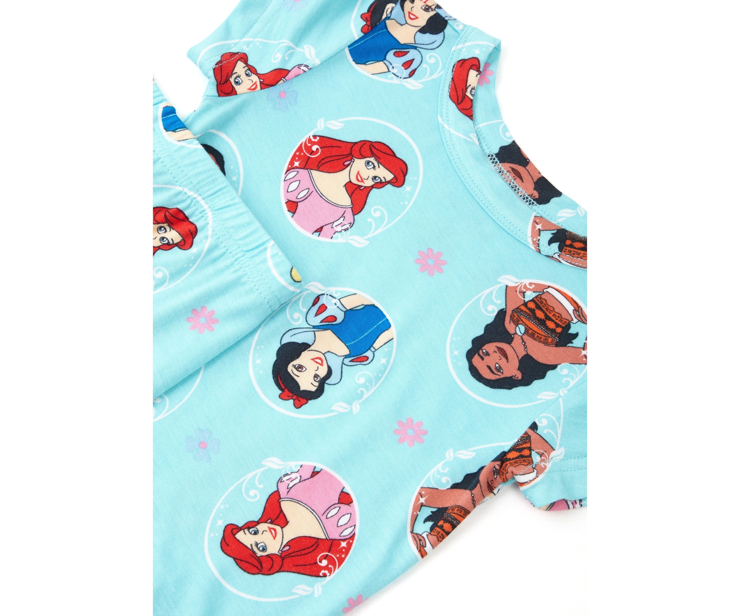 Toddler Girls Princess Printed Pajama Set
