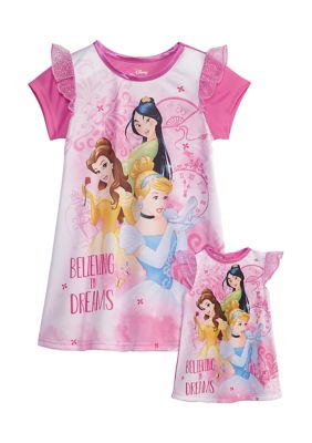 AME Toddler Girl Princess Doll & Dorm Gown