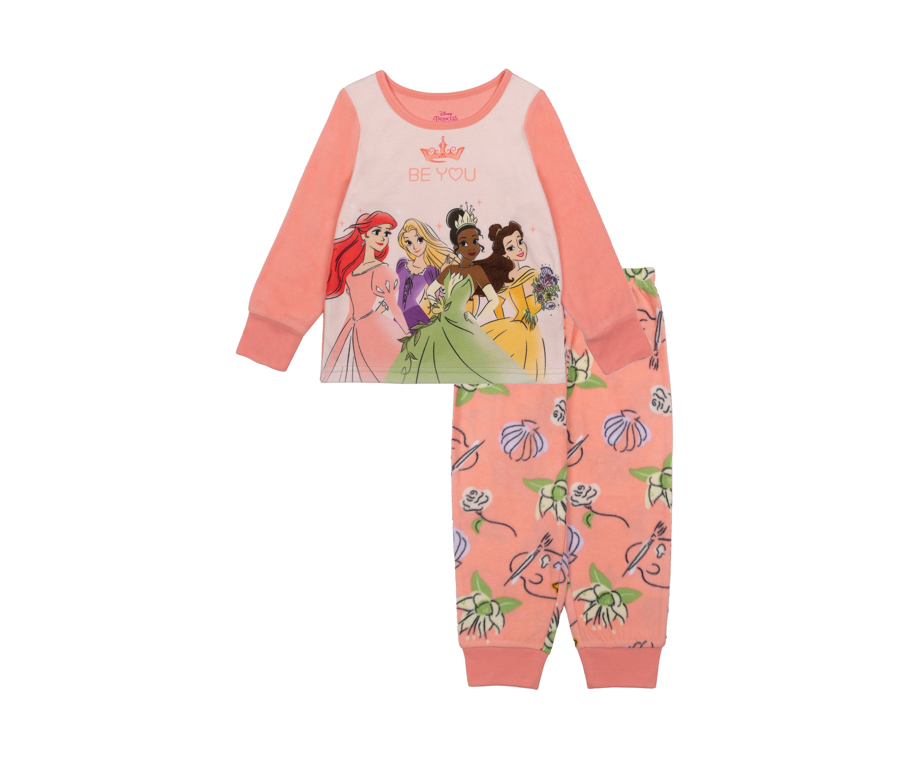 Toddler Girls Princess Pajama Set