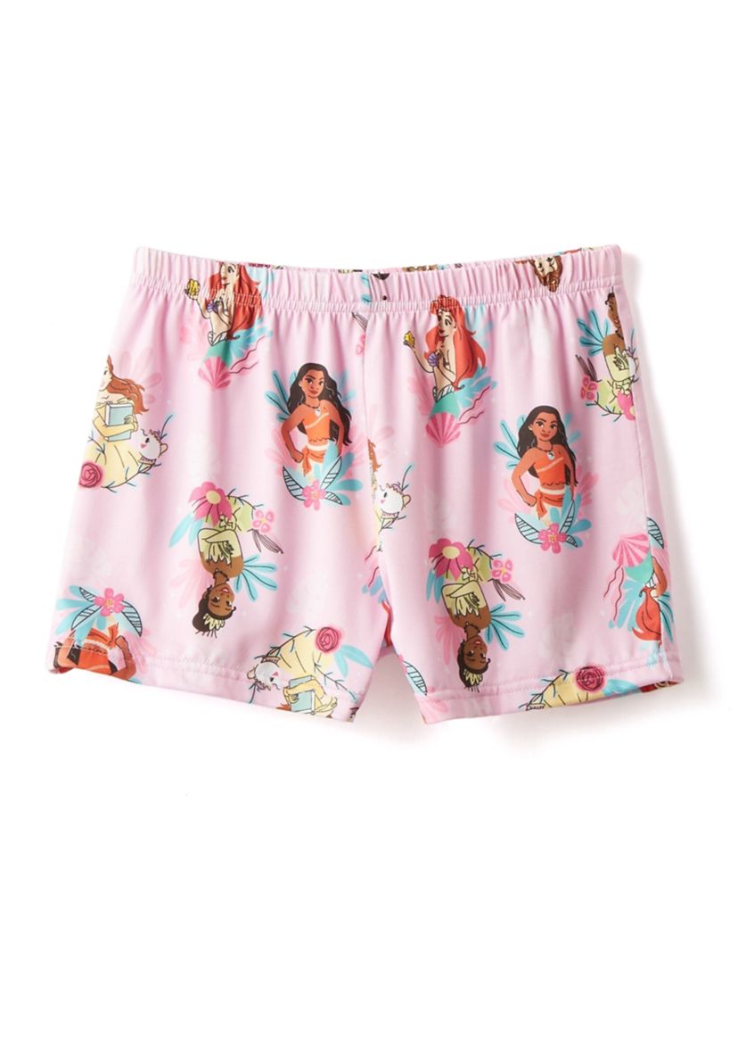 Toddler Girls Royal Vacation Printed Pajama Set