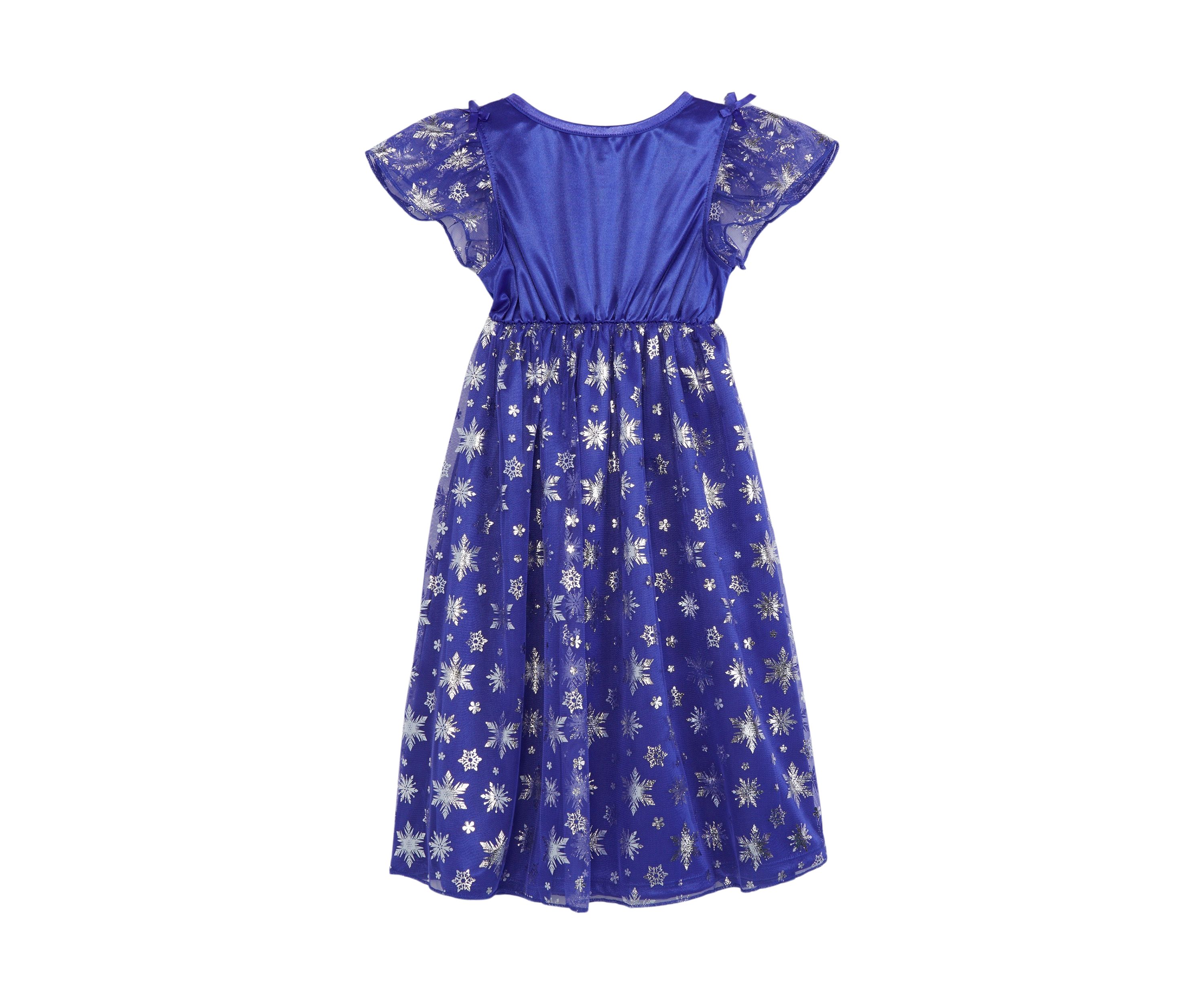 Toddler Girls Elsa Navy Nightgown