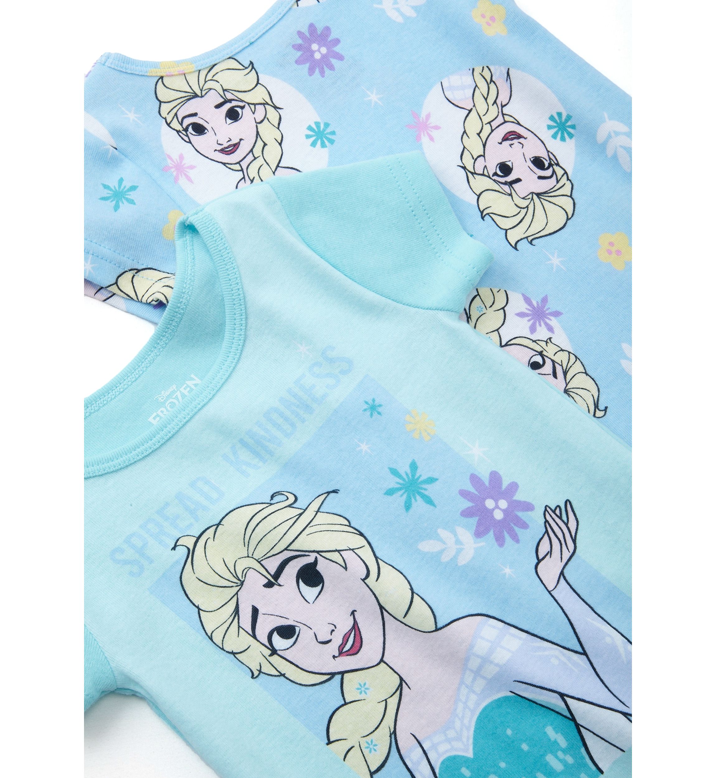 Toddler Girls Frozen Kindness 4-Piece Pajama Set 