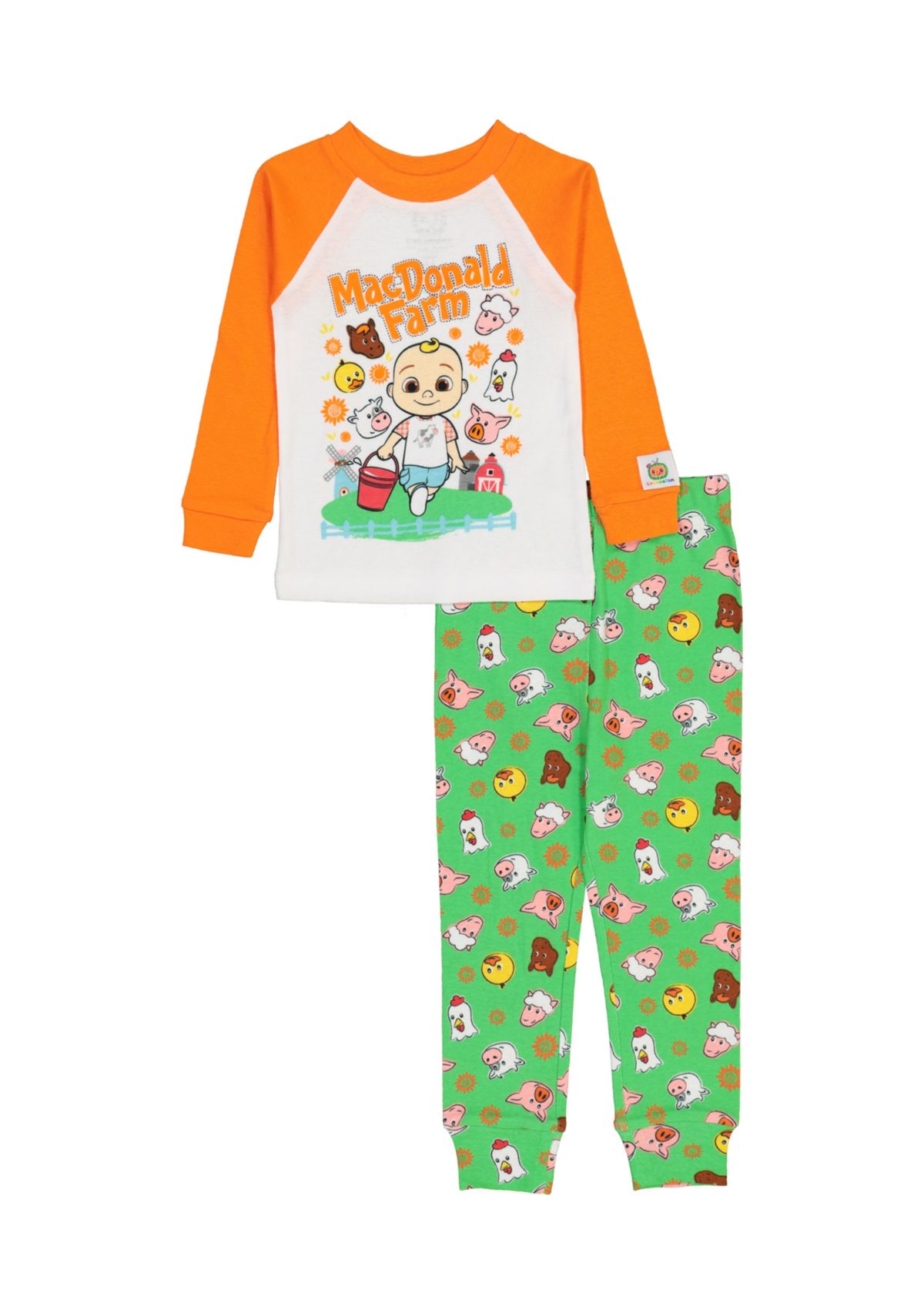 Toddler Girls Macdonald Farm Pajama Set 