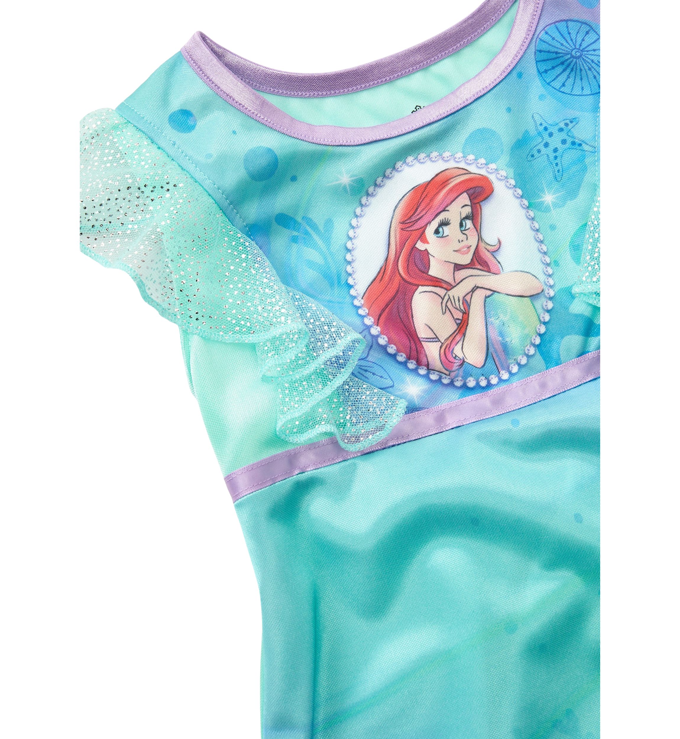 Toddler Girls Watercolor Ariel Nightgown