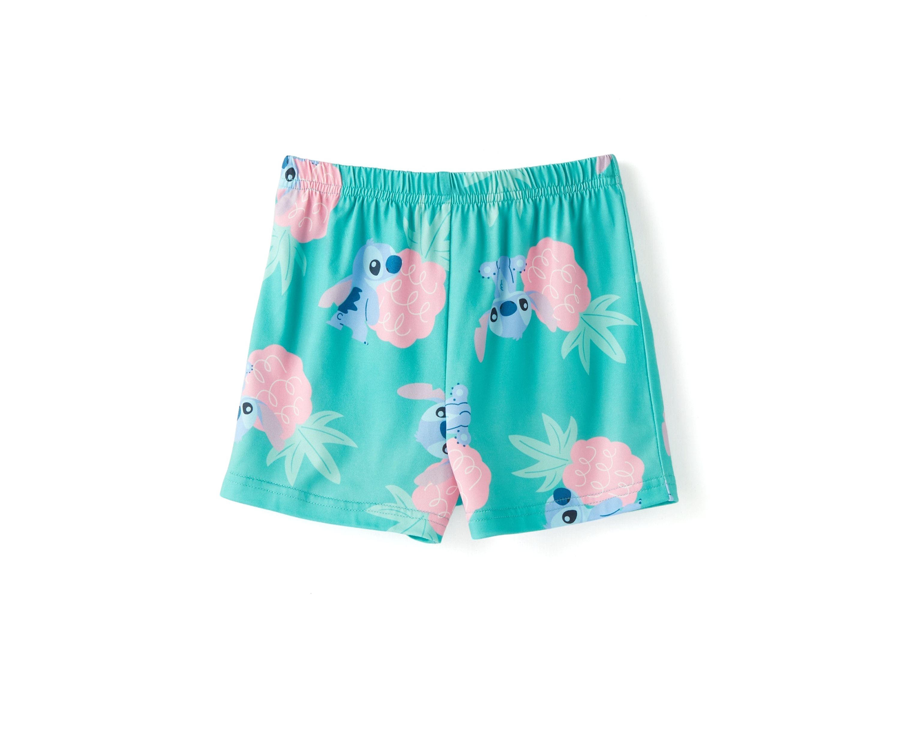 Toddler Girls Hawaii Stitch Printed Pajama Set