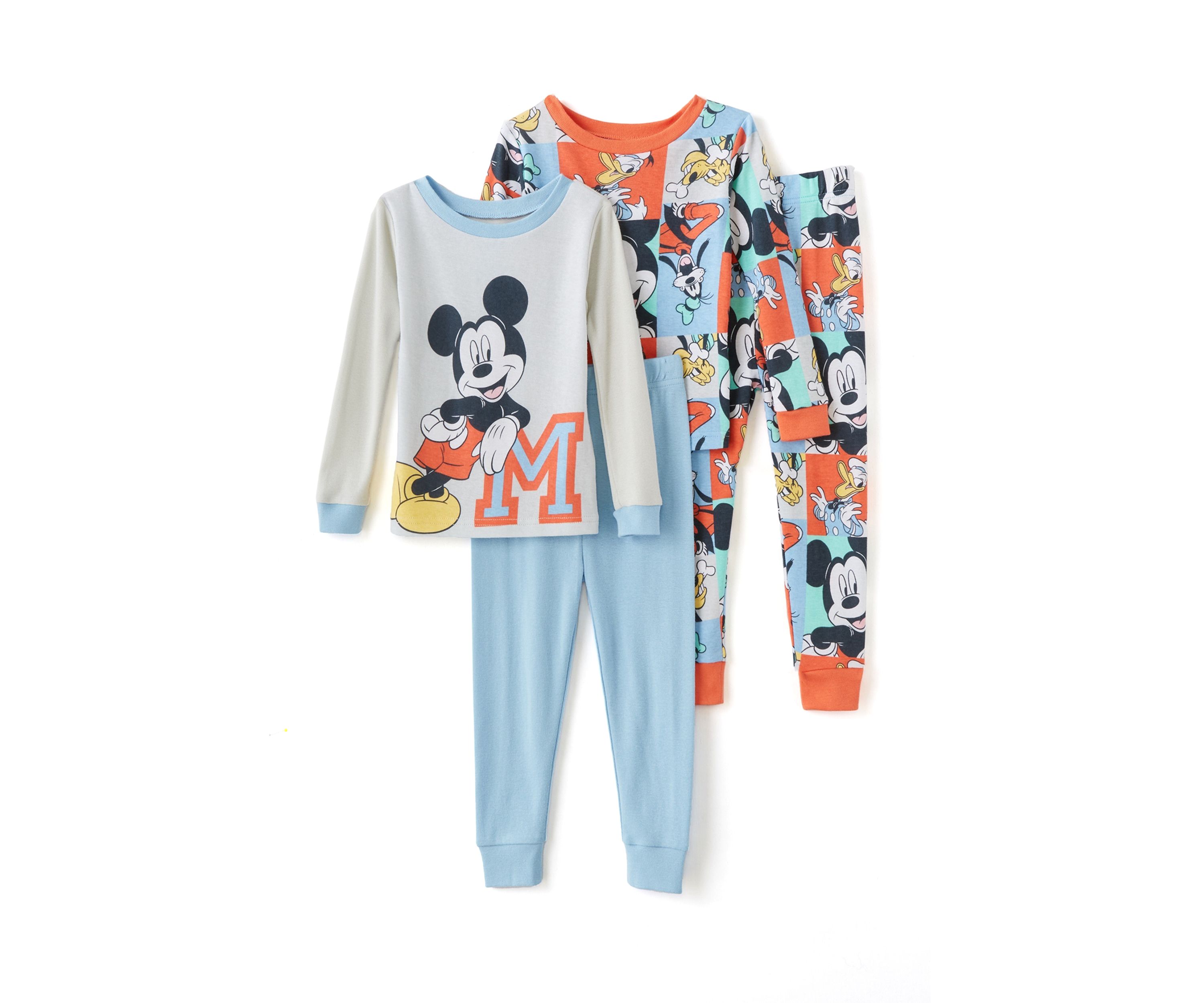 Toddler Boys Mickey Mouse Printed Pajama Set