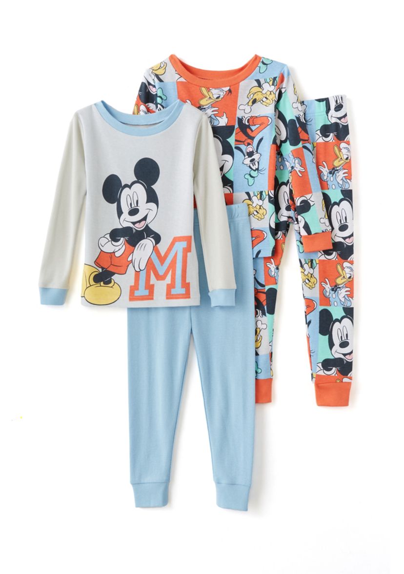 Toddler Boys Mickey Mouse Printed Pajama Set