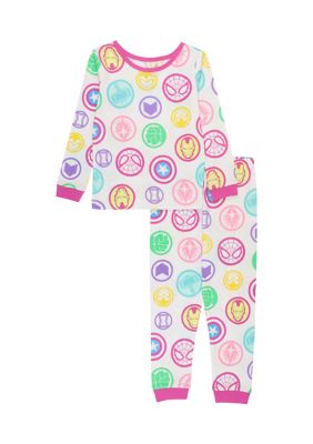 Belk Girls 4-16 Fierce Cat Pajama Set