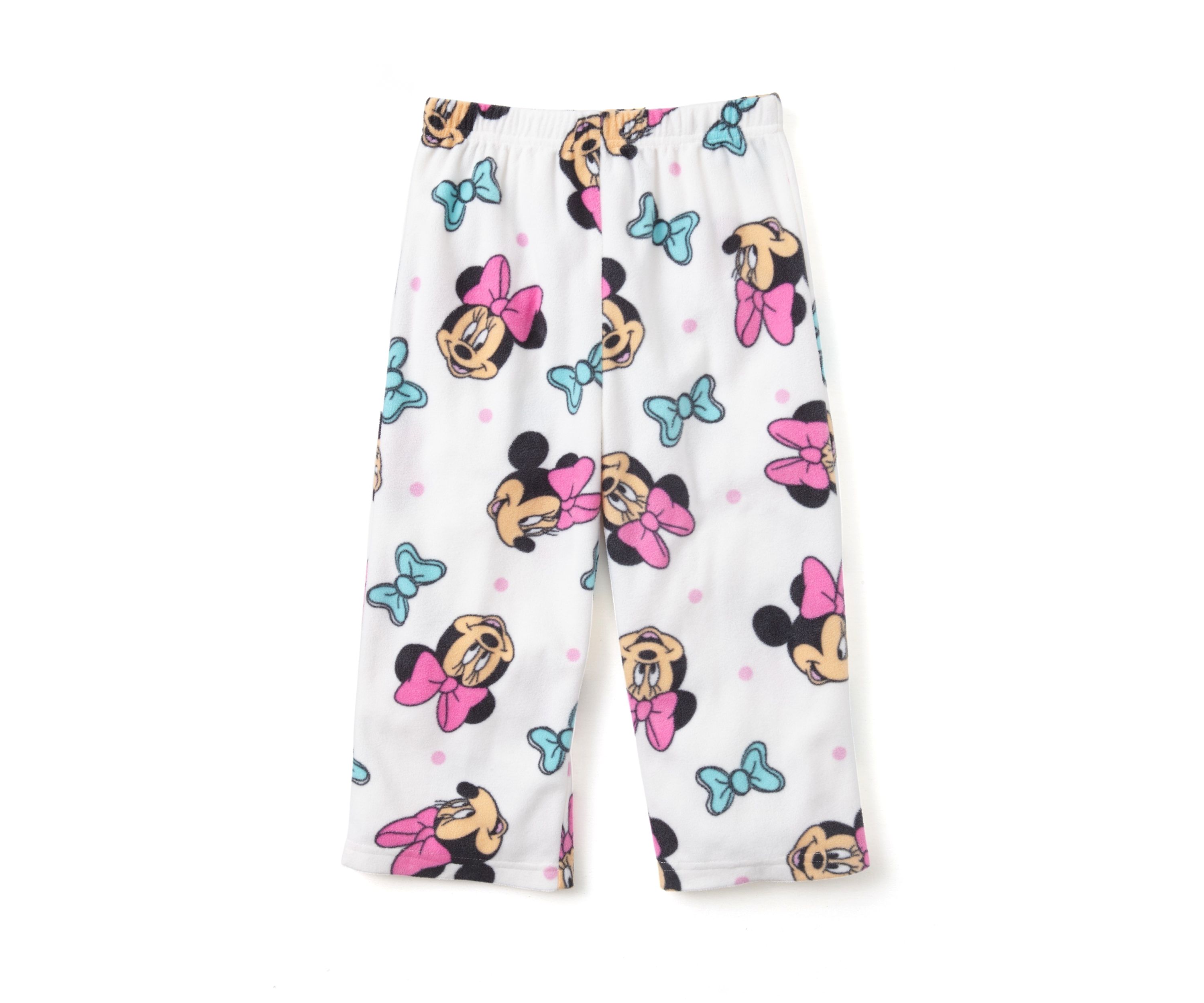 Toddler Girls Minnie Bow Printed Pajama Set