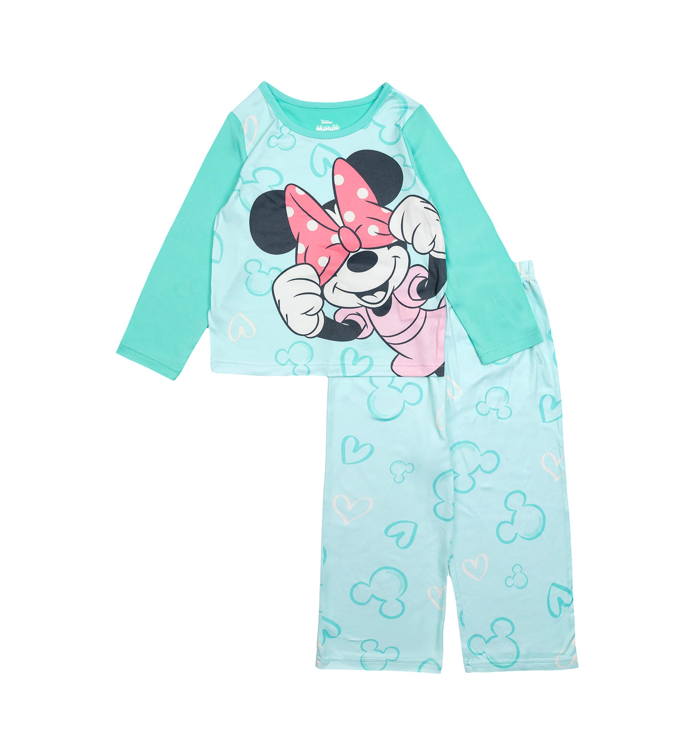 Toddler Girls Super Shy Minnie Mouse Jersey Pajama Set