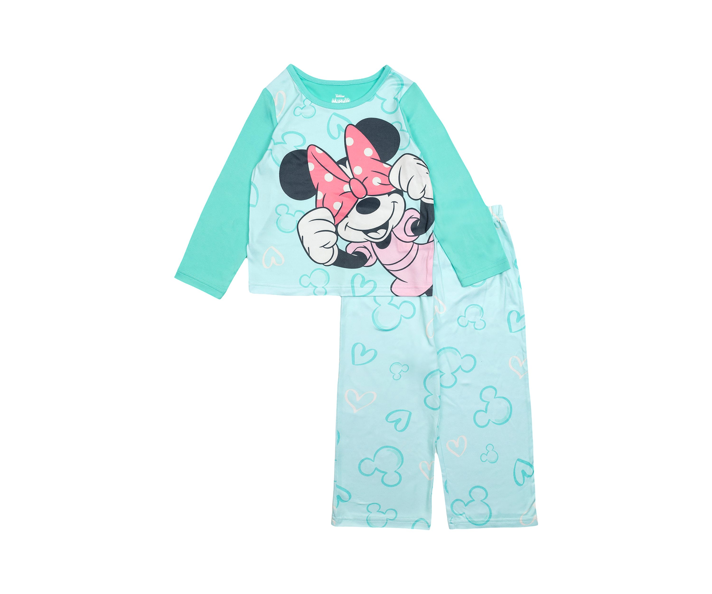 Toddler Girls Super Shy Minnie Mouse Jersey Pajama Set