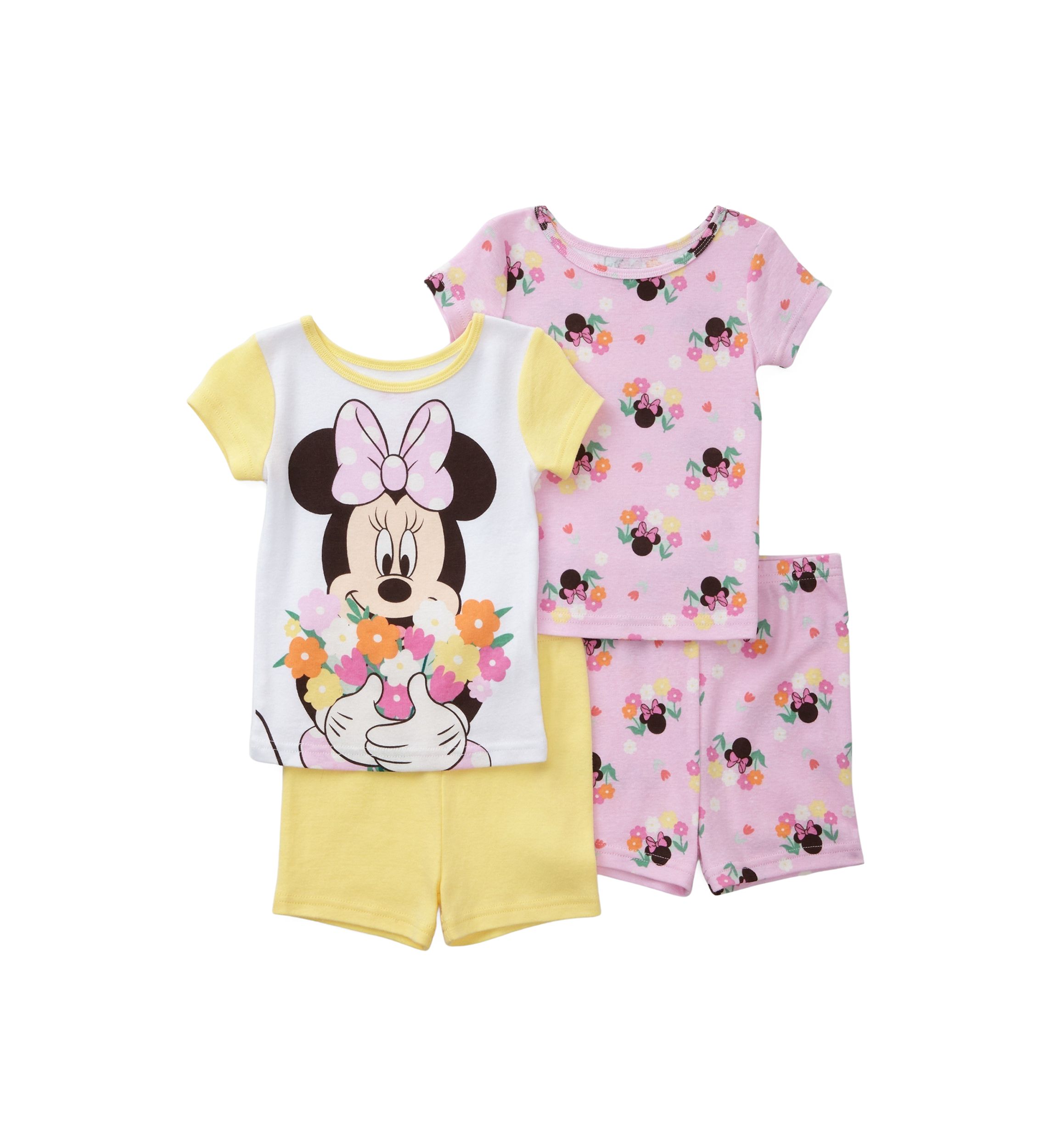 Toddler Girls Minnie Garden Pajama Set