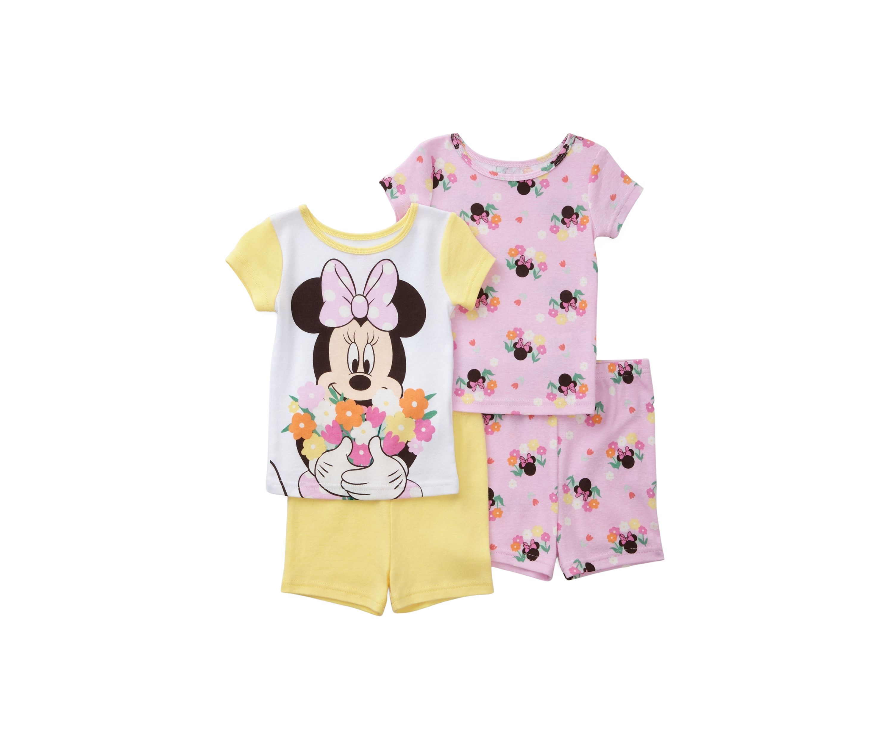 Toddler Girls Minnie Garden Pajama Set