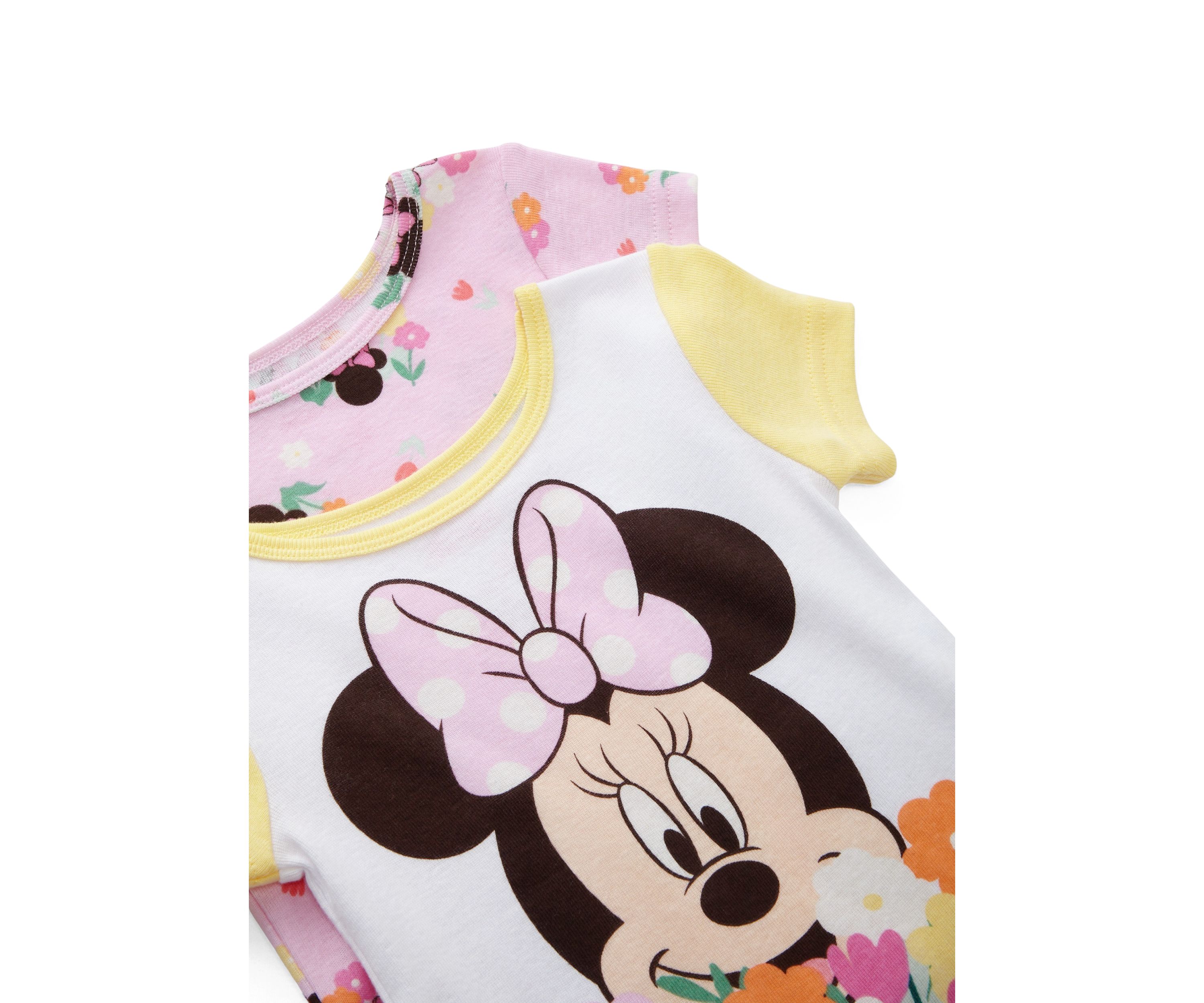 Toddler Girls Minnie Garden Pajama Set