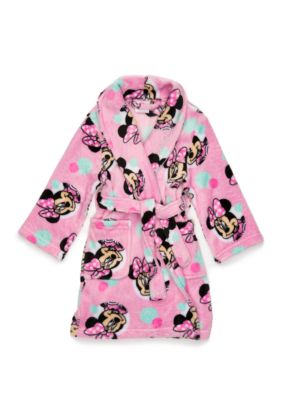 Disney Junior Toddler Girls Minnie Mouse Robe Belk