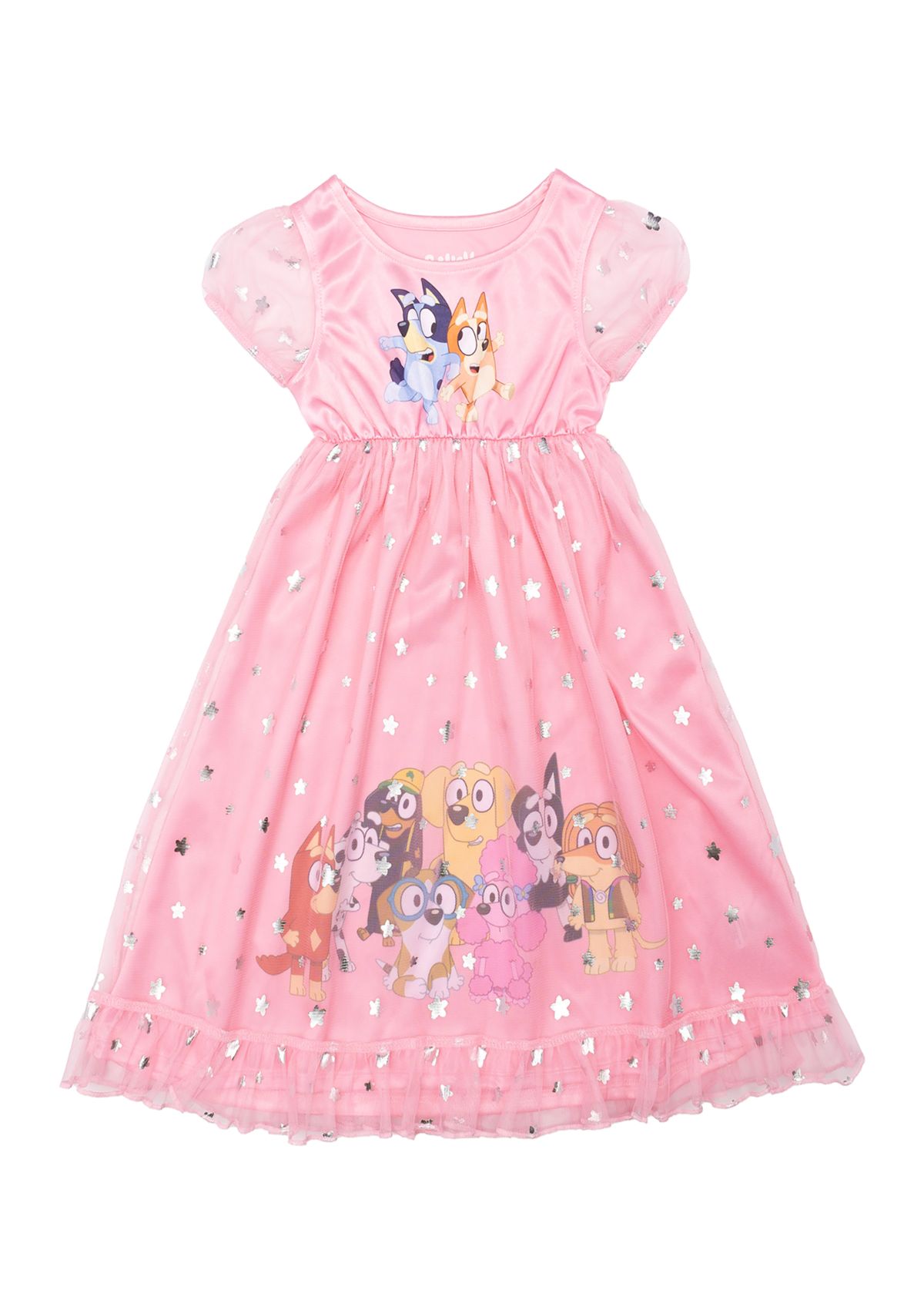 Toddler Girls Bluey Friends Nightgown
