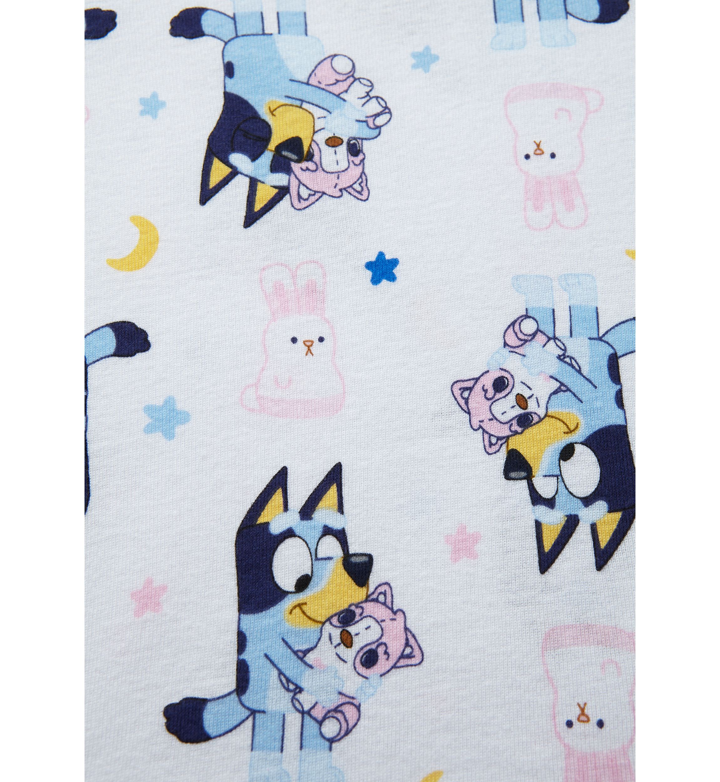 Toddler Girls Night Night Bluey Pajamas 