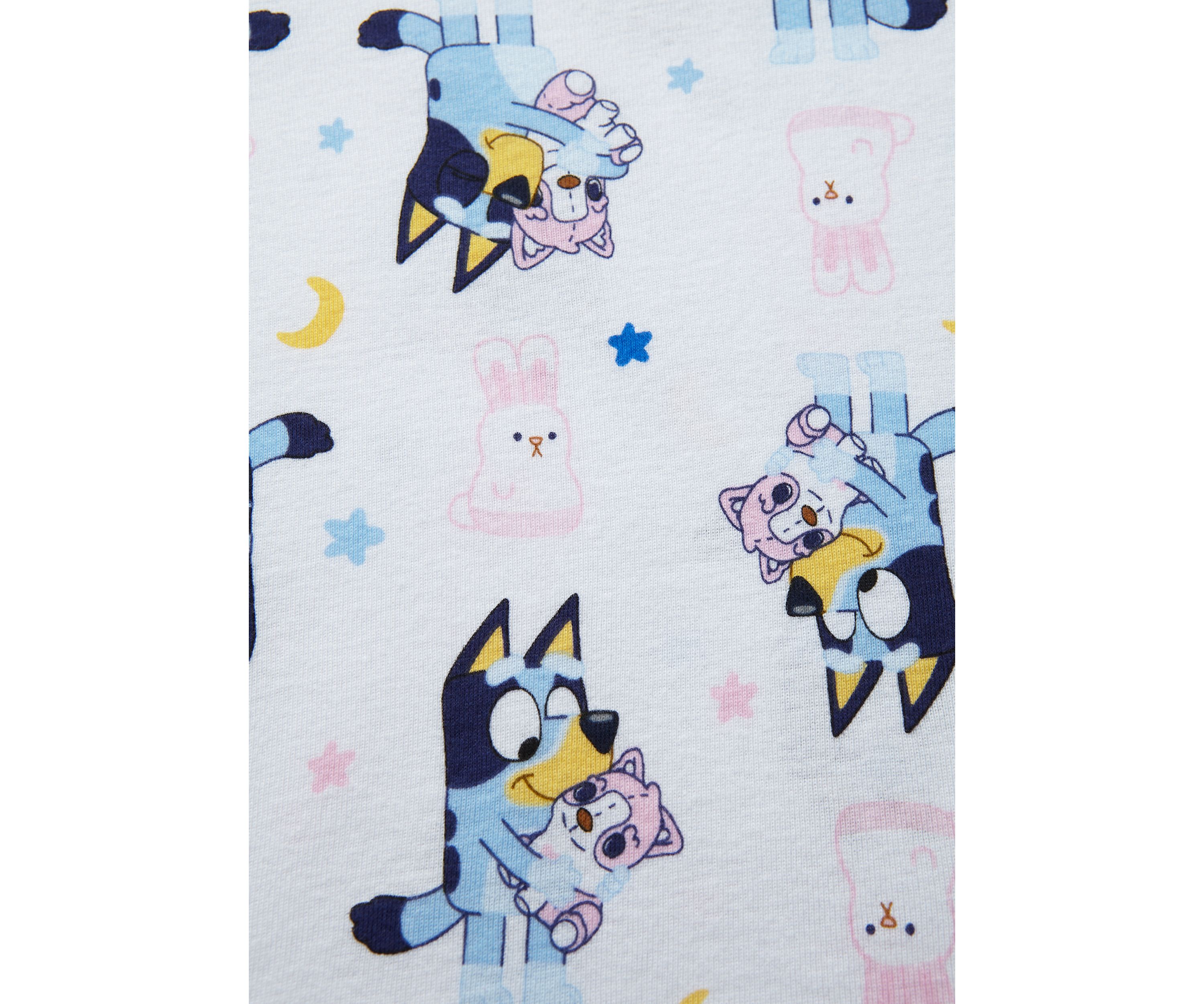 Toddler Girls Night Night Bluey Pajamas 