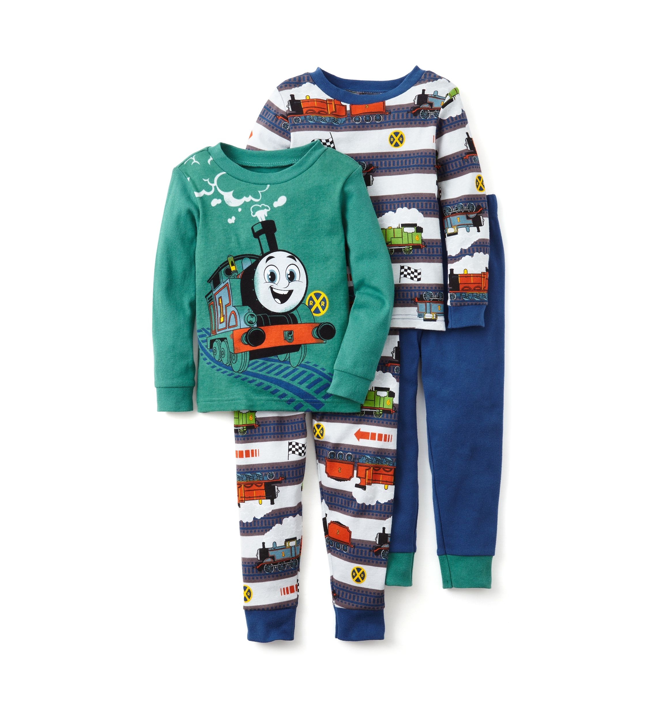 Toddler Boys On Track Thomas 2 Piece Pajama Set