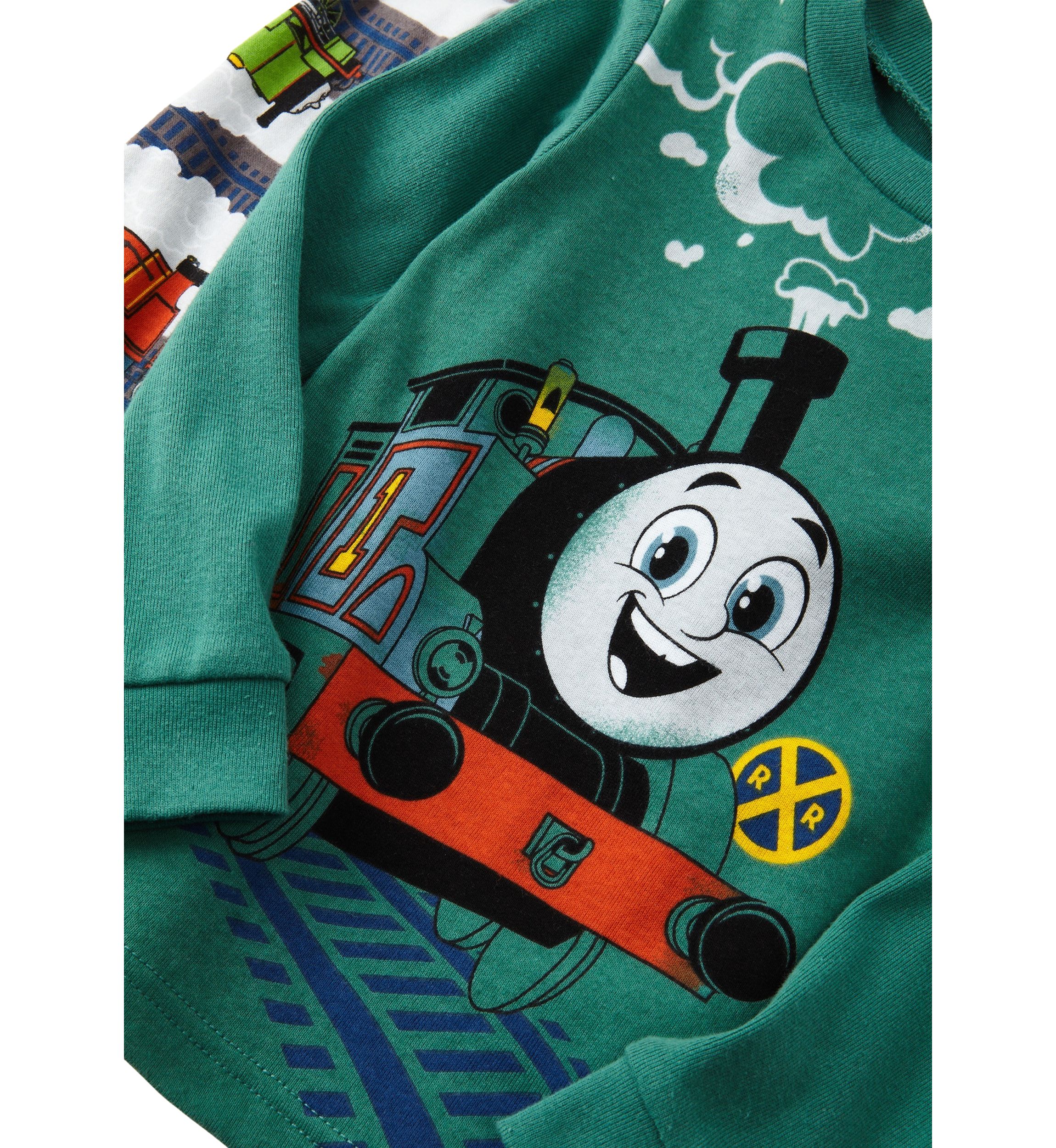 Toddler Boys On Track Thomas 2 Piece Pajama Set