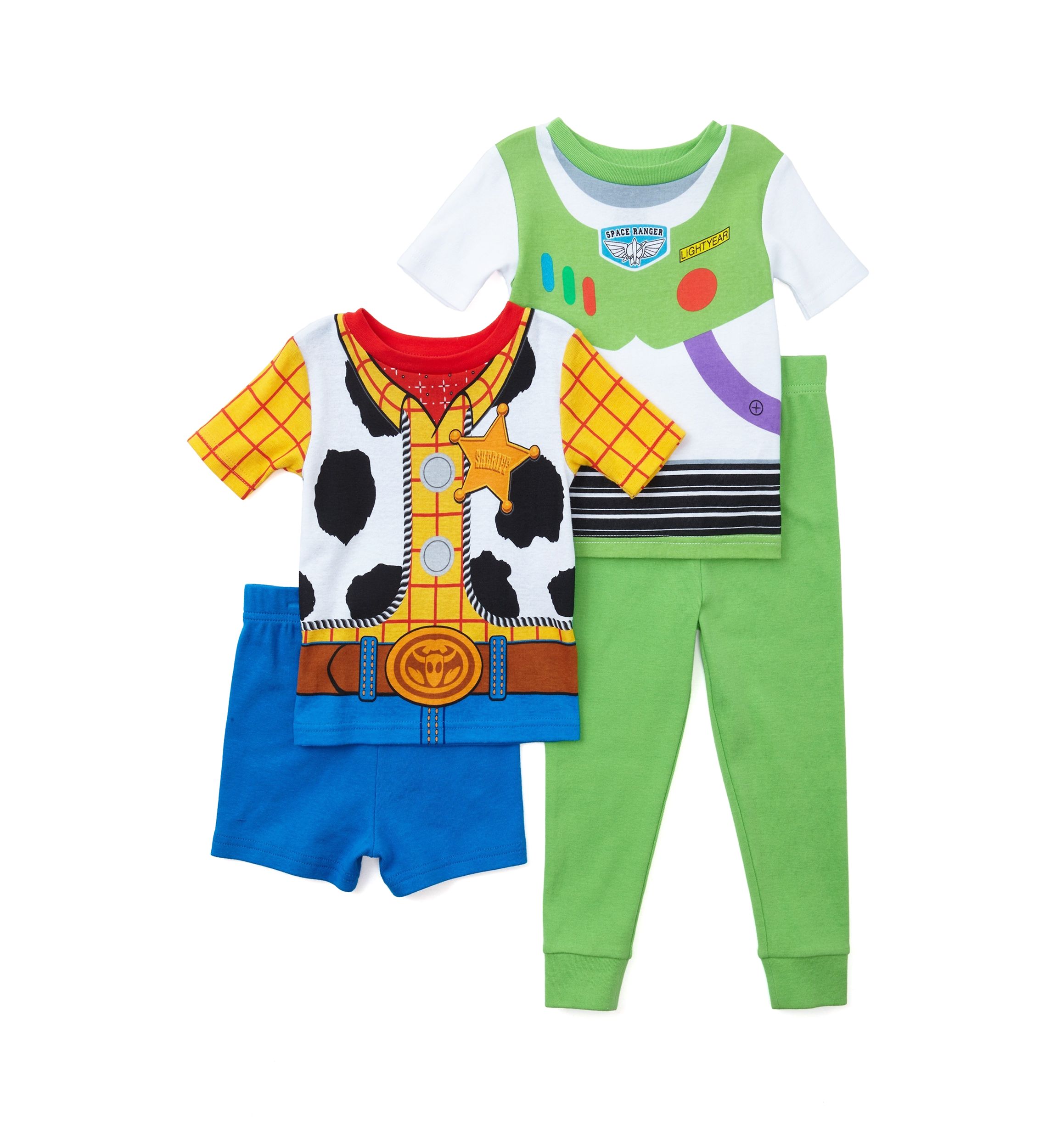 Toddler Boys Toy Story 4-Piece Pajama Set 
