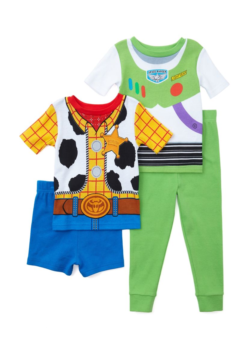 Toddler Boys Toy Story 4-Piece Pajama Set 