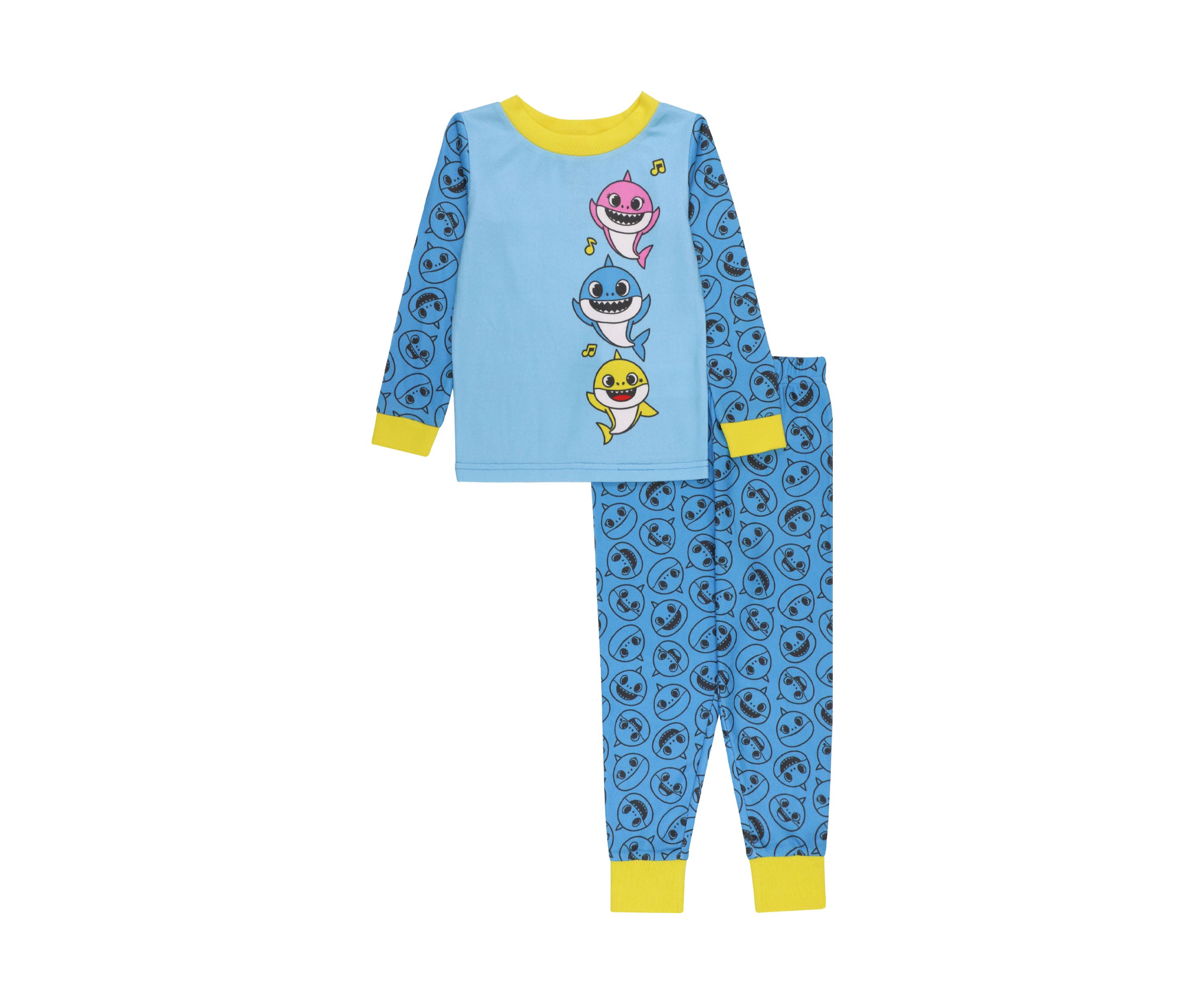 Toddler Boys Printed Pajama Set