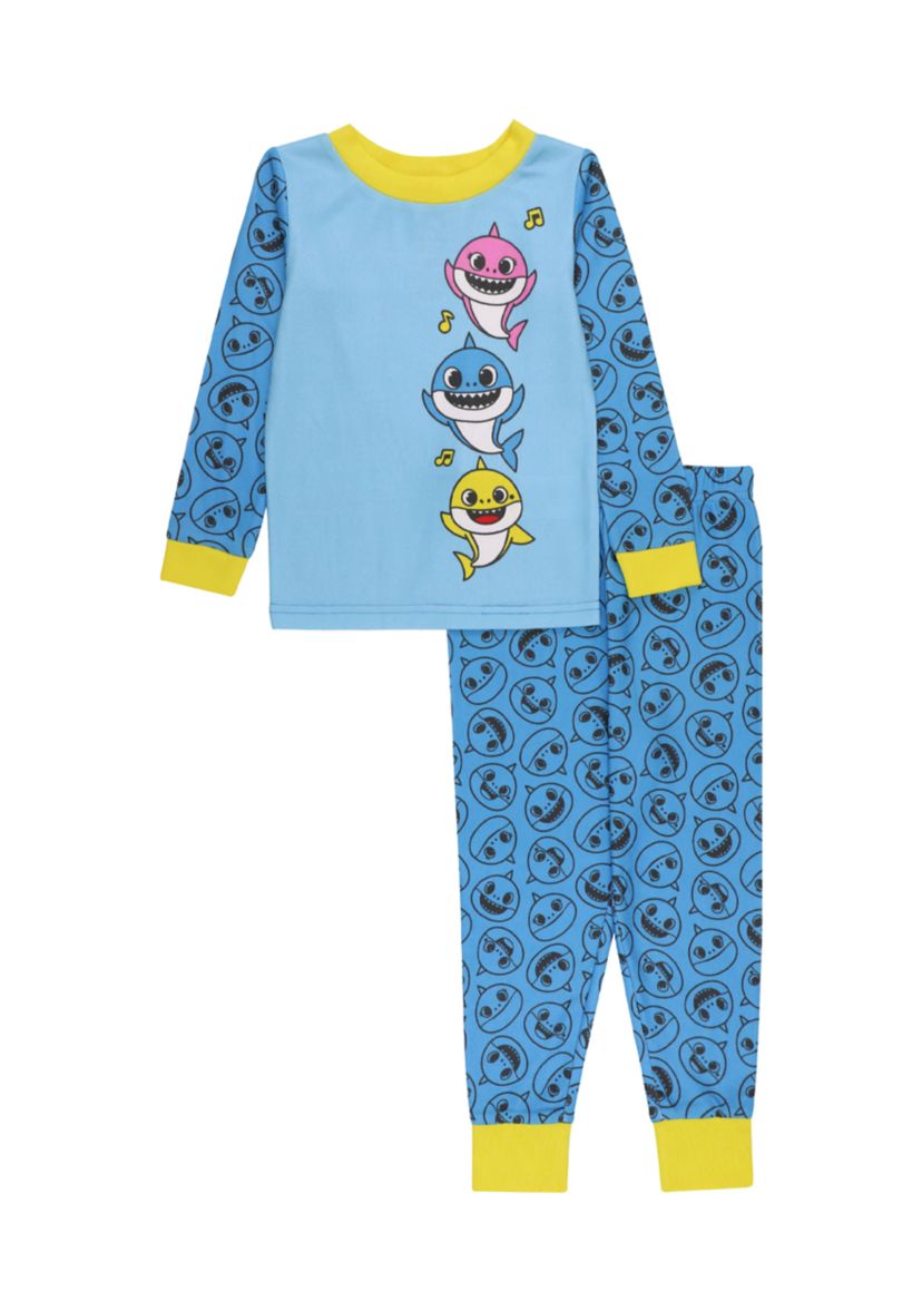 Toddler Boys Printed Pajama Set